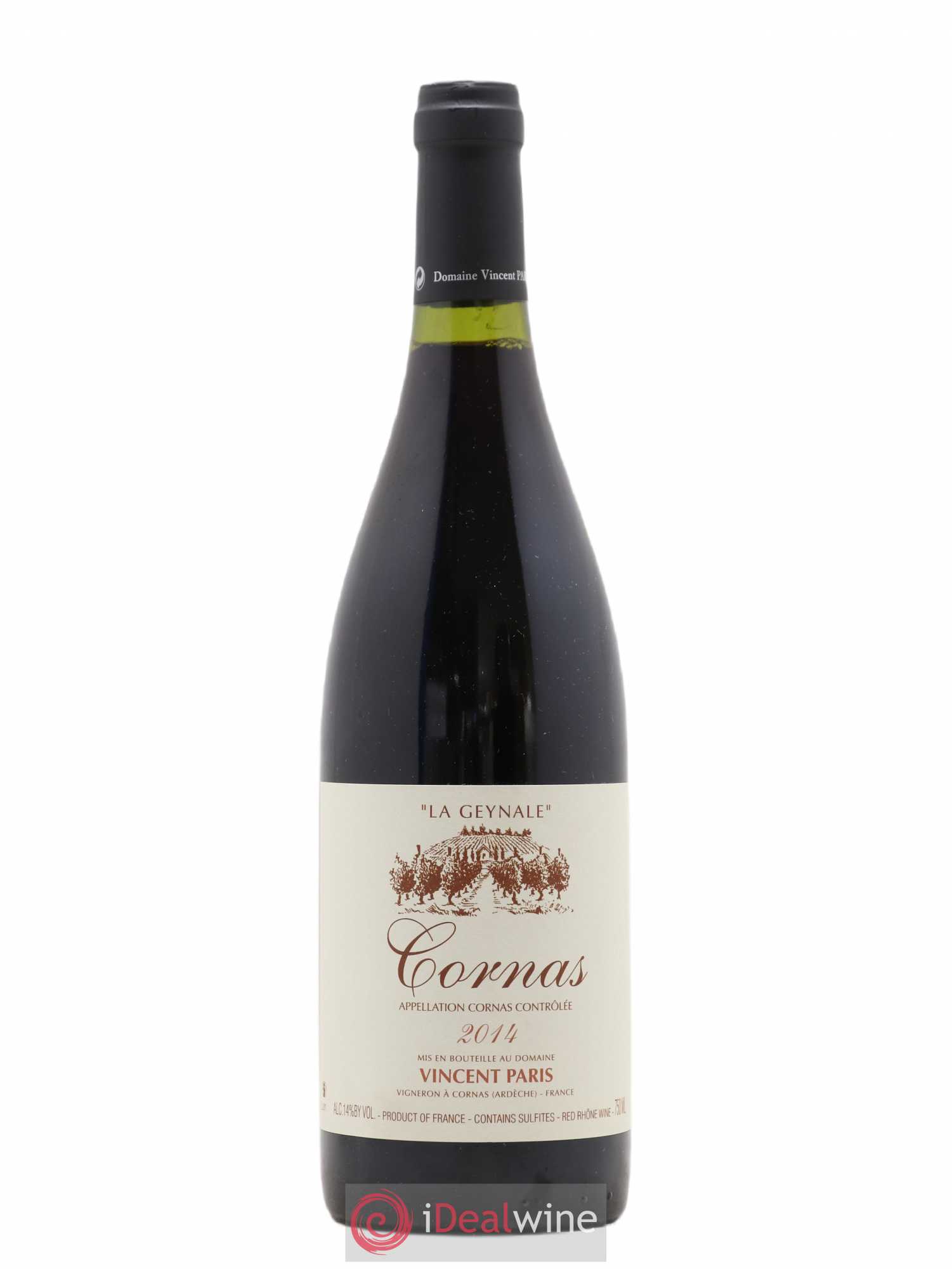 Cornas La Geynale Vincent Paris 2014 - Lot de 1 bouteille - 0