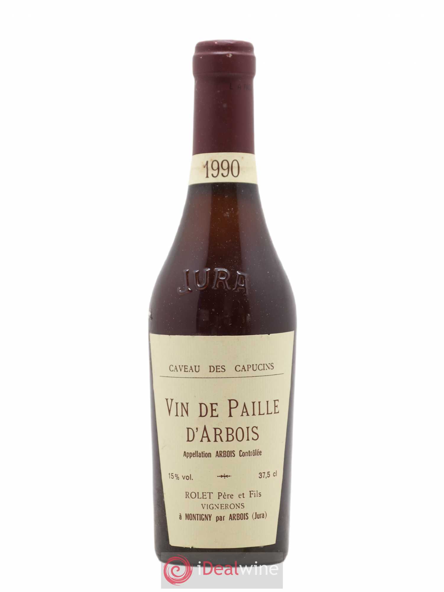 Arbois Vin de Paille Rolet Caveau des Capucins 1990 - Lotto di 1 mezza bottiglia - 0