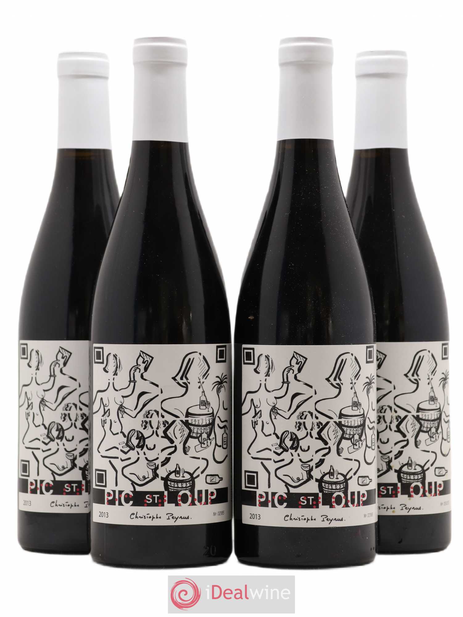 Pic Saint-Loup Clos des Reboussiers 2013 - Lot de 4 bouteilles - 0