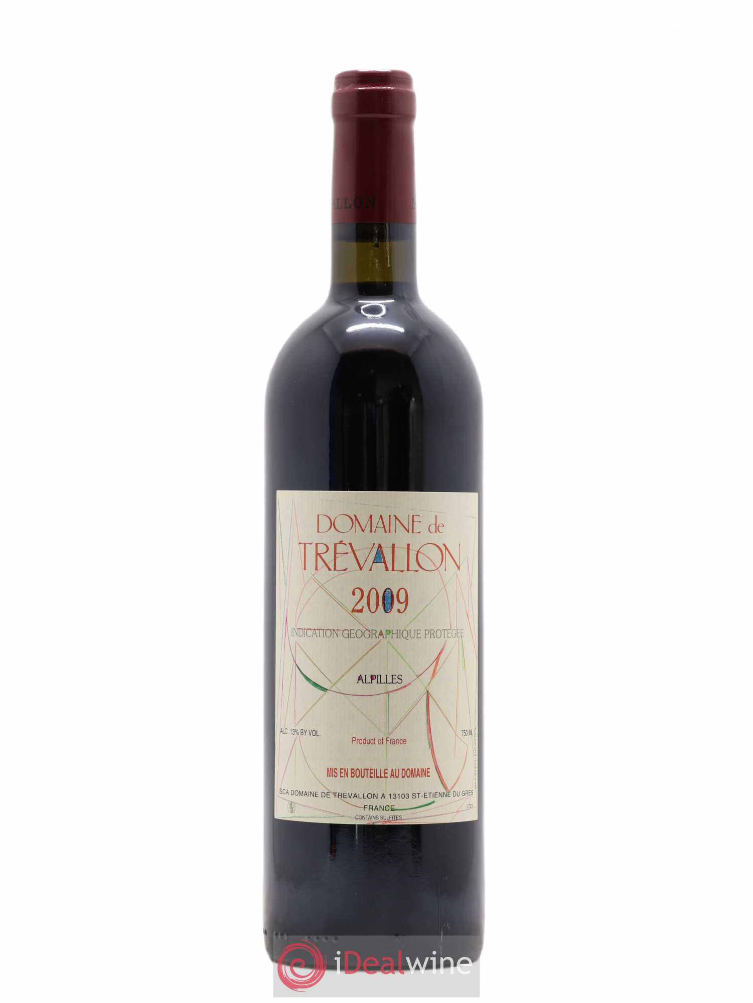 Alpilles Trévallon (Domaine de) Eloi Dürrbach 2009 - Lot de 1 bouteille - 0