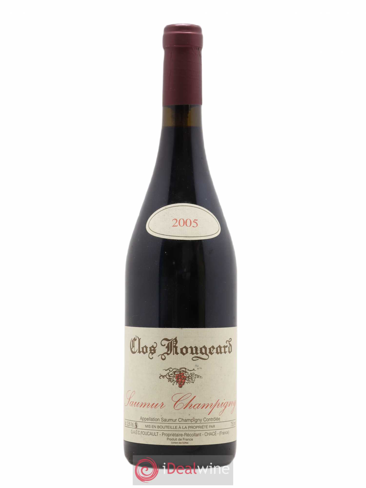 Saumur-Champigny Clos Rougeard 2005 - Lot de 1 bouteille - 0