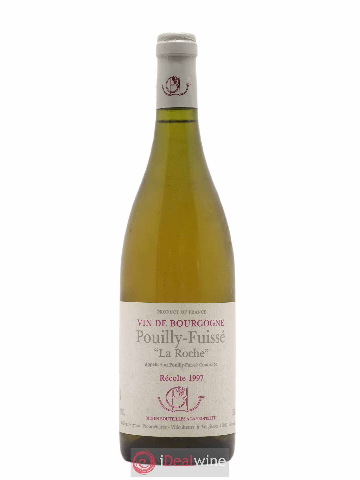 Pouilly-Fuissé La Roche Guffens-Heynen 1997 - Lot de 1 bouteille - 0