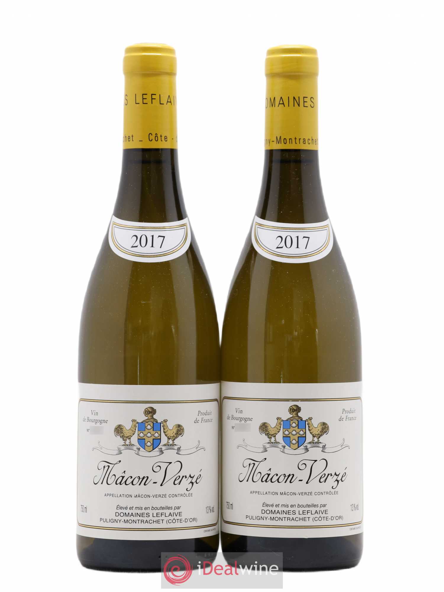 Mâcon Verzé Leflaive (Domaine) 2017 - Lot de 2 bouteilles - 0