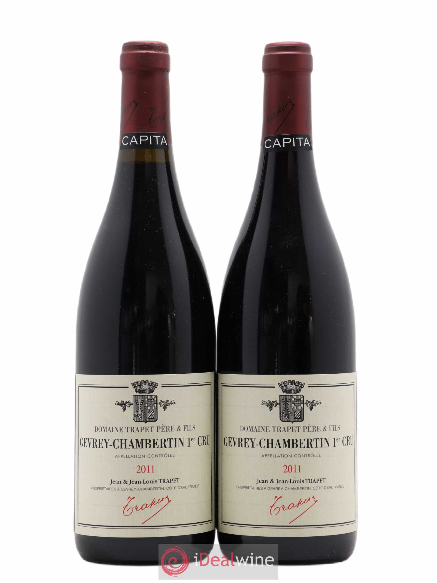 Gevrey-Chambertin 1er Cru Capita Domaine Trapet 2011 - Lot de 2 bouteilles - 0