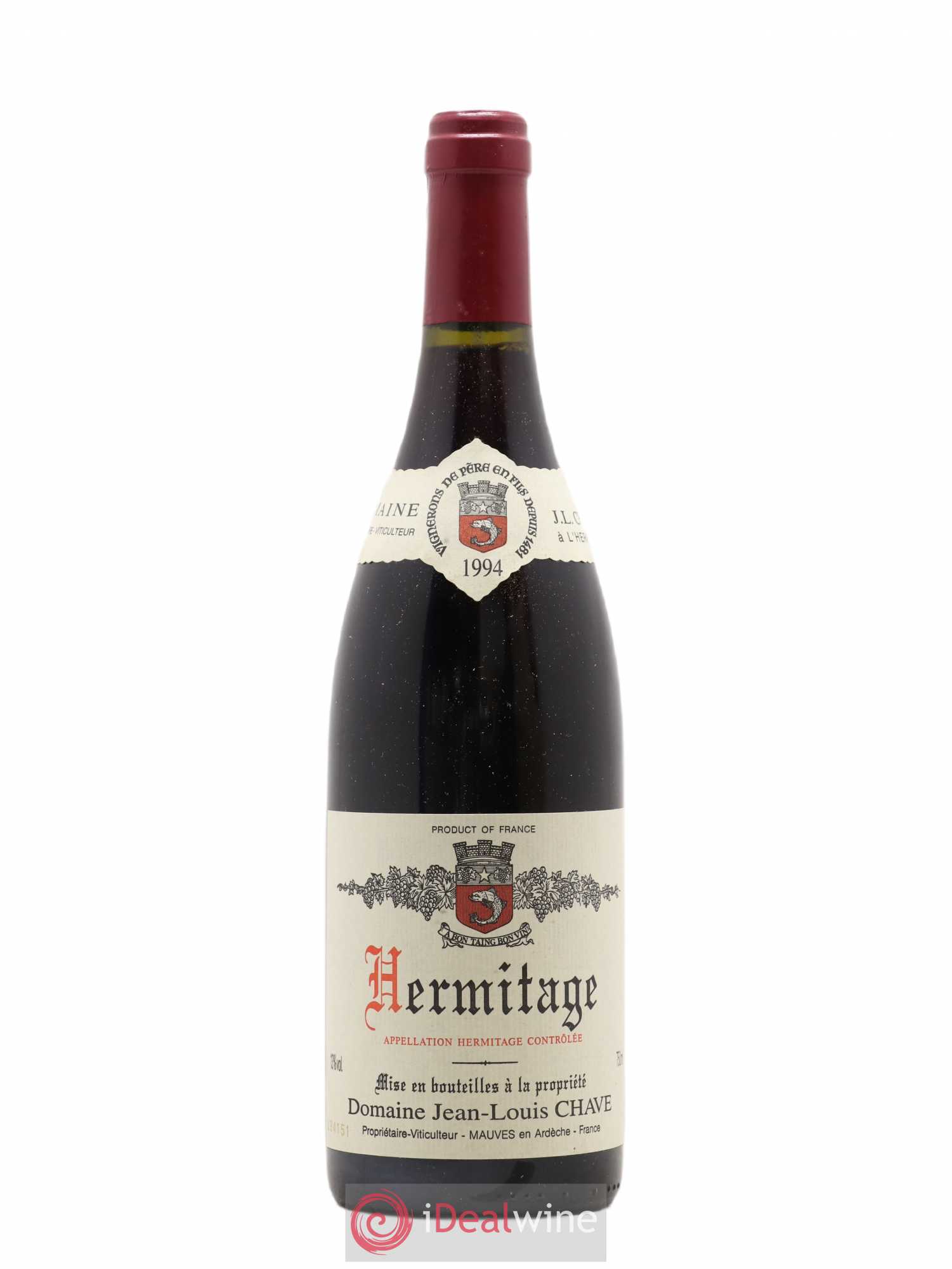 Hermitage Jean-Louis Chave 1994 - Lot de 1 bouteille - 0