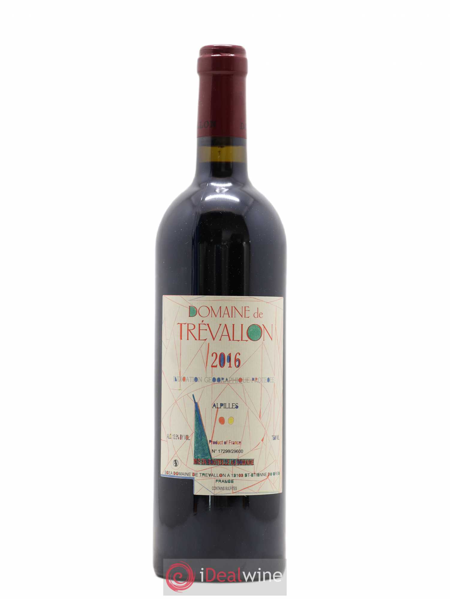 Alpilles Trévallon (Domaine de) Eloi Dürrbach 2016 - Lot de 1 bouteille - 0