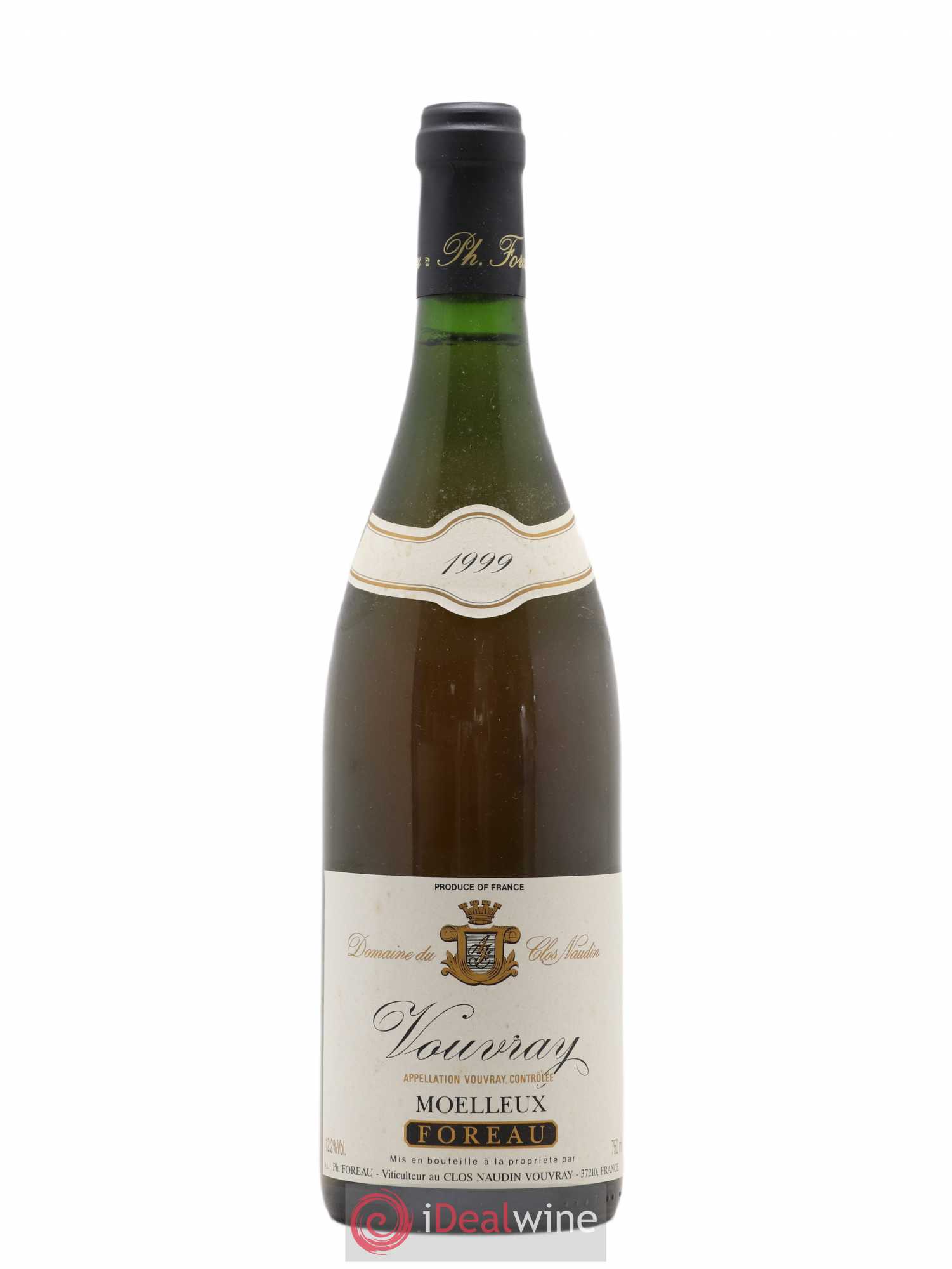 Vouvray Moelleux Clos Naudin - Philippe Foreau 1999 - Lotto di 1 bottiglia - 0