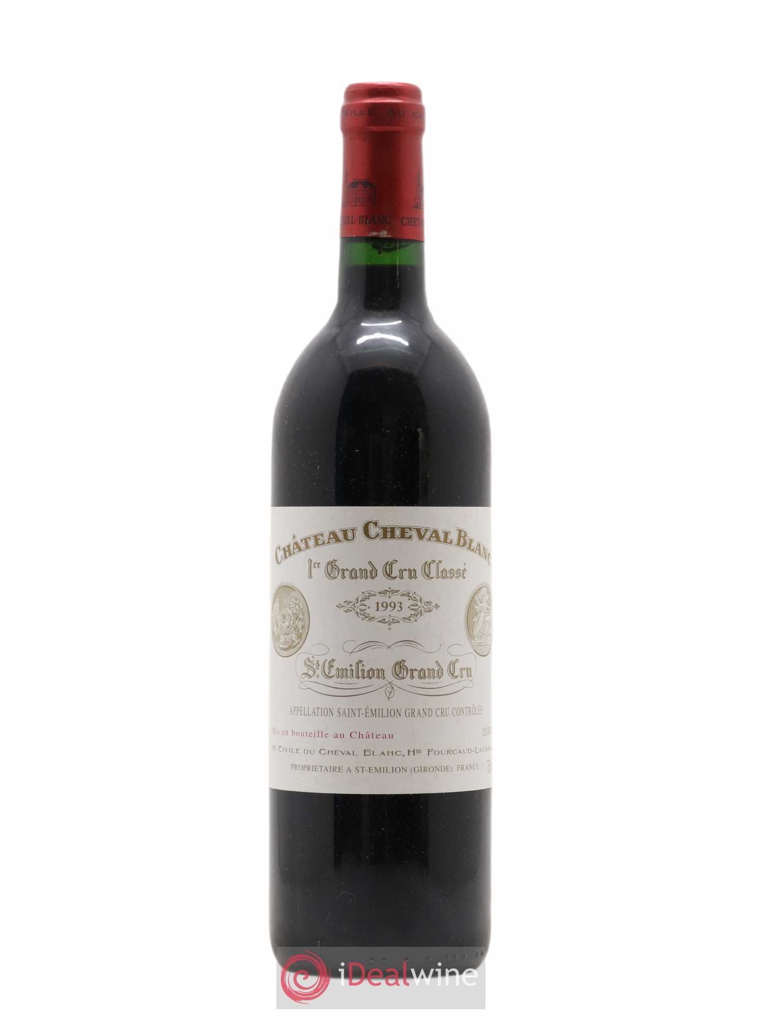 Château Cheval Blanc 1er Grand Cru Classé A 1993 - Lot de 1 bouteille - 0
