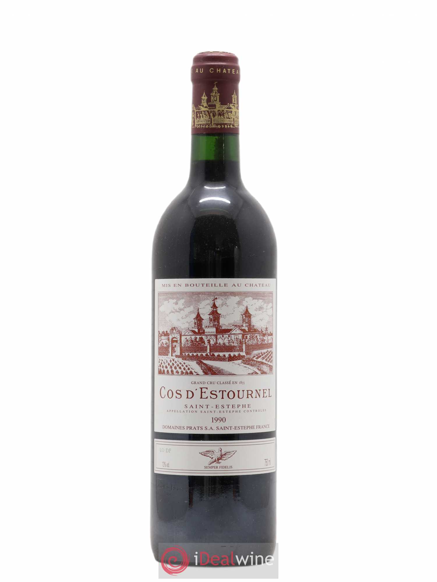 Cos d'Estournel 2ème Grand Cru Classé 1990 - Lot de 1 bouteille - 0