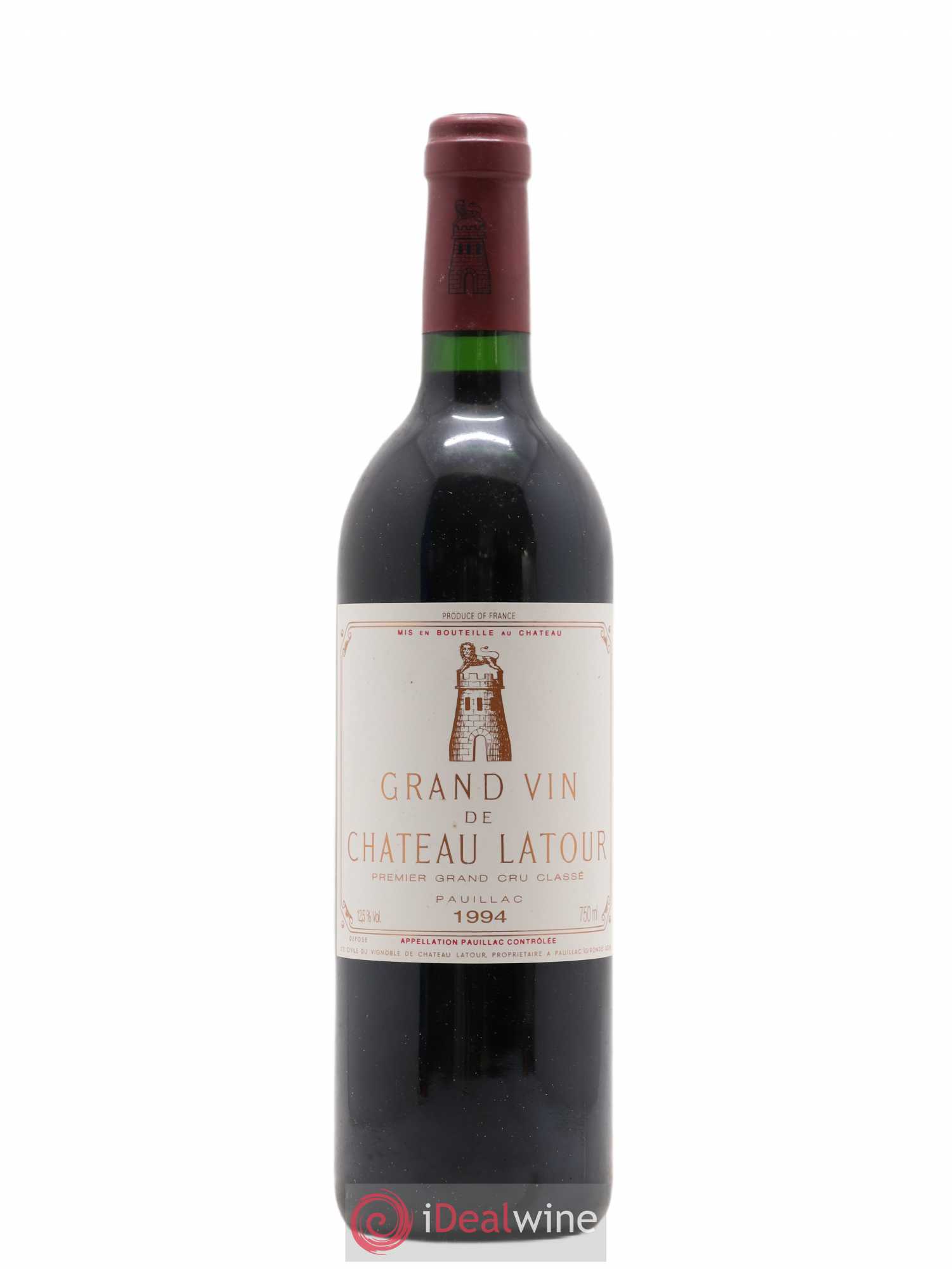Château Latour 1er Grand Cru Classé 1994 - Lot de 1 bouteille - 0
