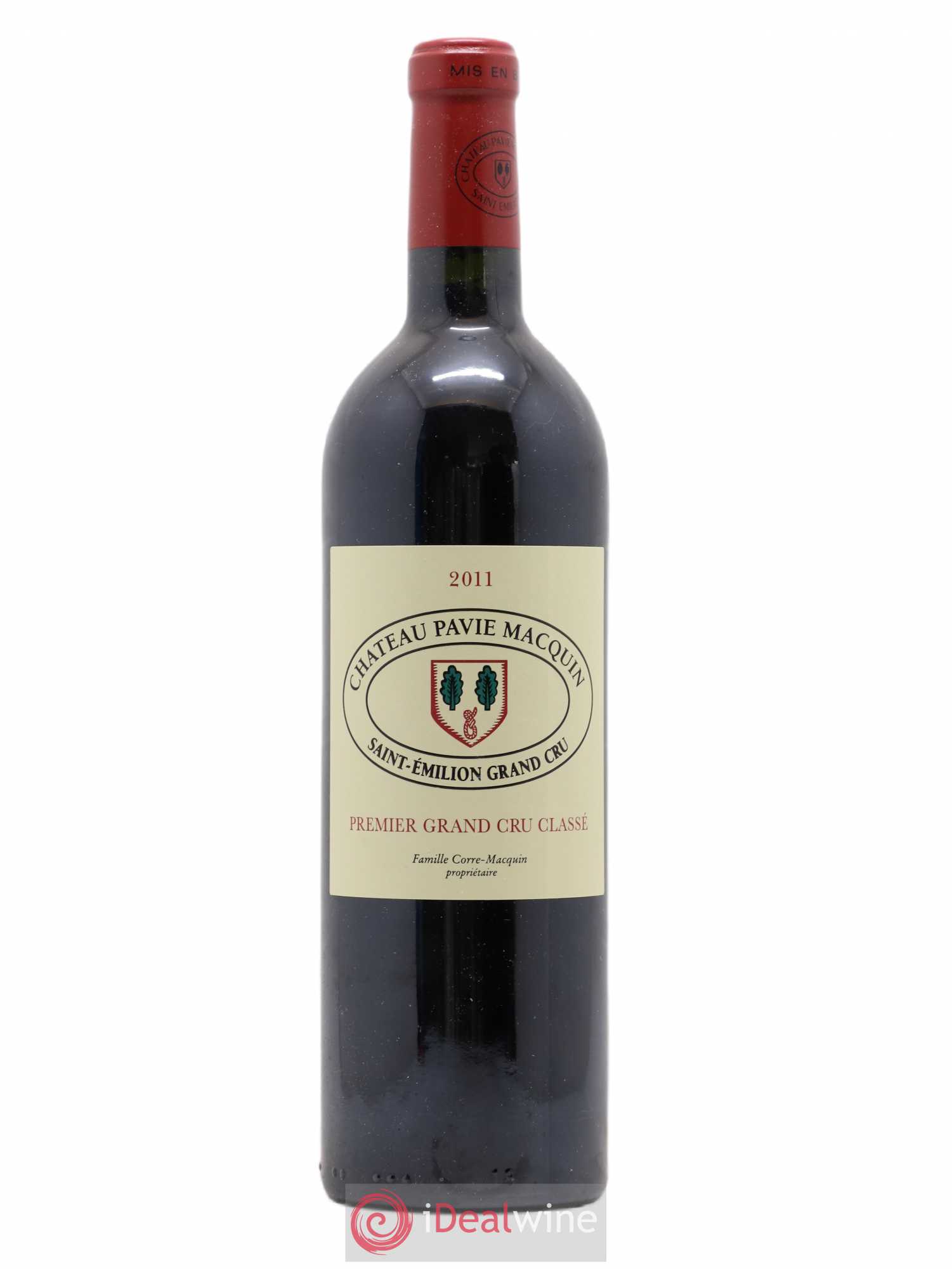 Château Pavie Macquin 1er Grand Cru Classé B 2011 - Lot de 1 bouteille - 0