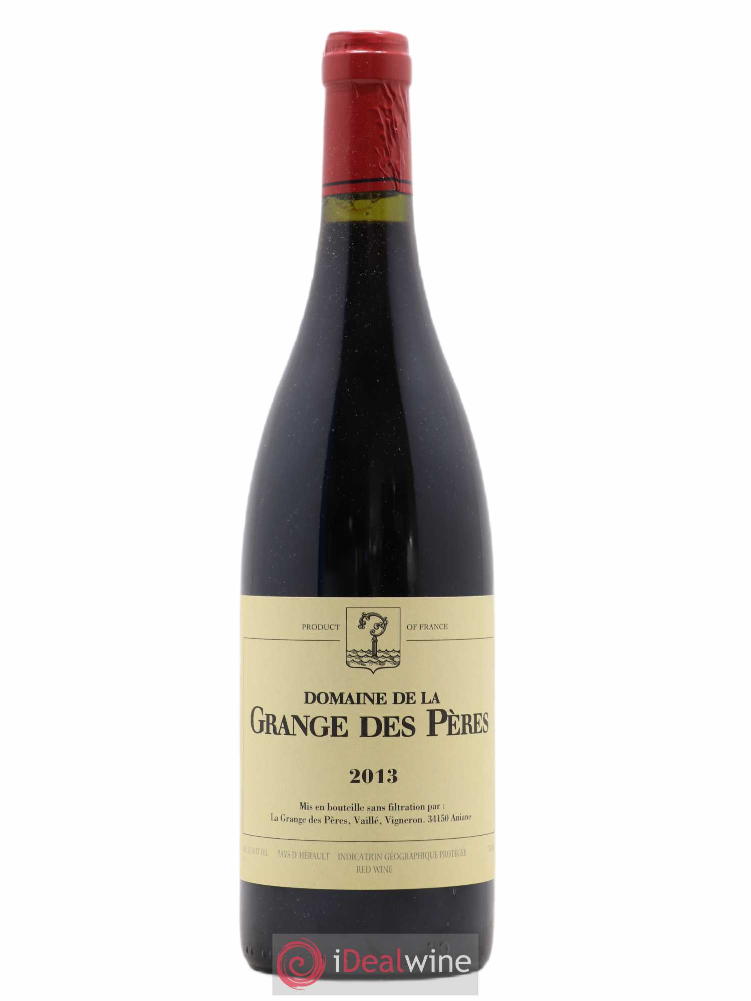 Pays d'Hérault Grange des Pères Laurent Vaillé 2013 - Lot de 1 bouteille - 0