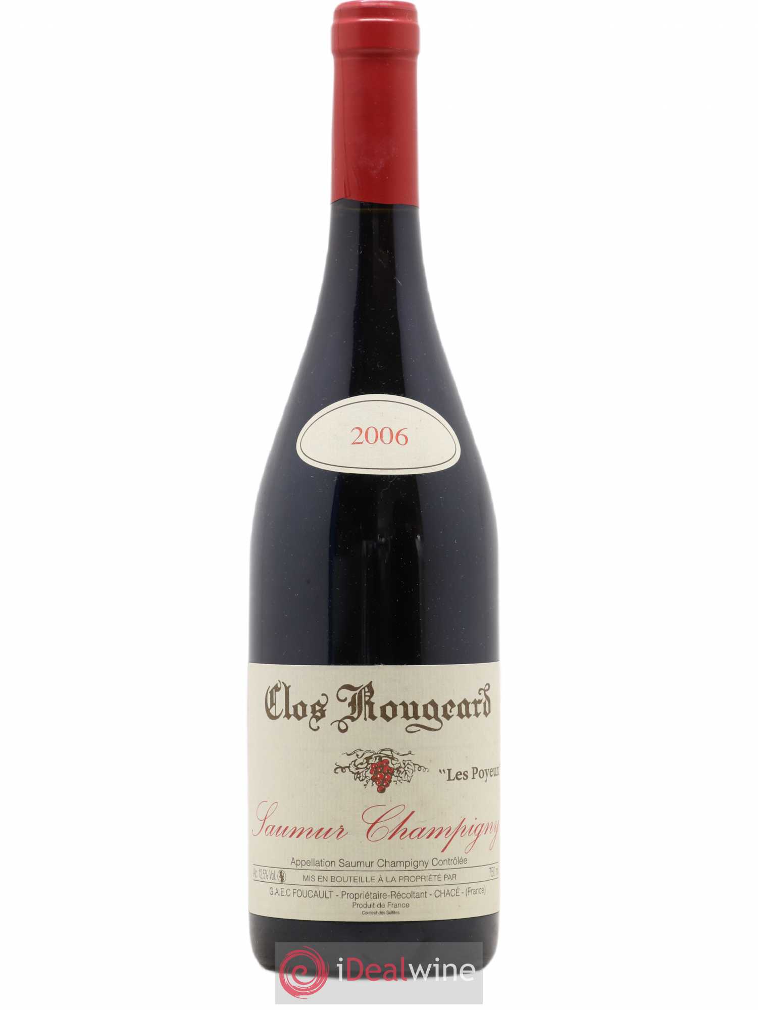 Saumur-Champigny Les Poyeux Clos Rougeard 2006 - Lot de 1 bouteille - 0