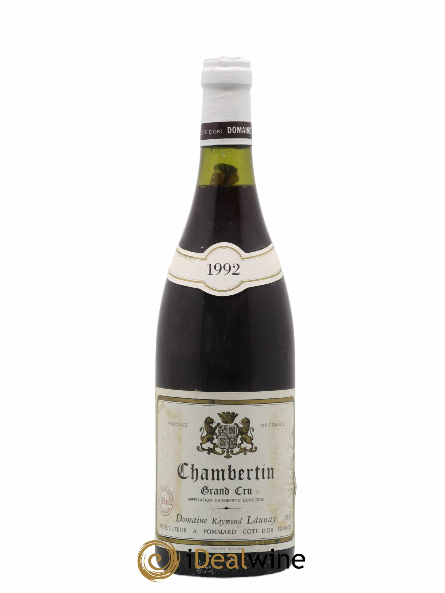 Chambertin Grand Cru R. Launay 1992 - Lot de 1 bouteille - 0