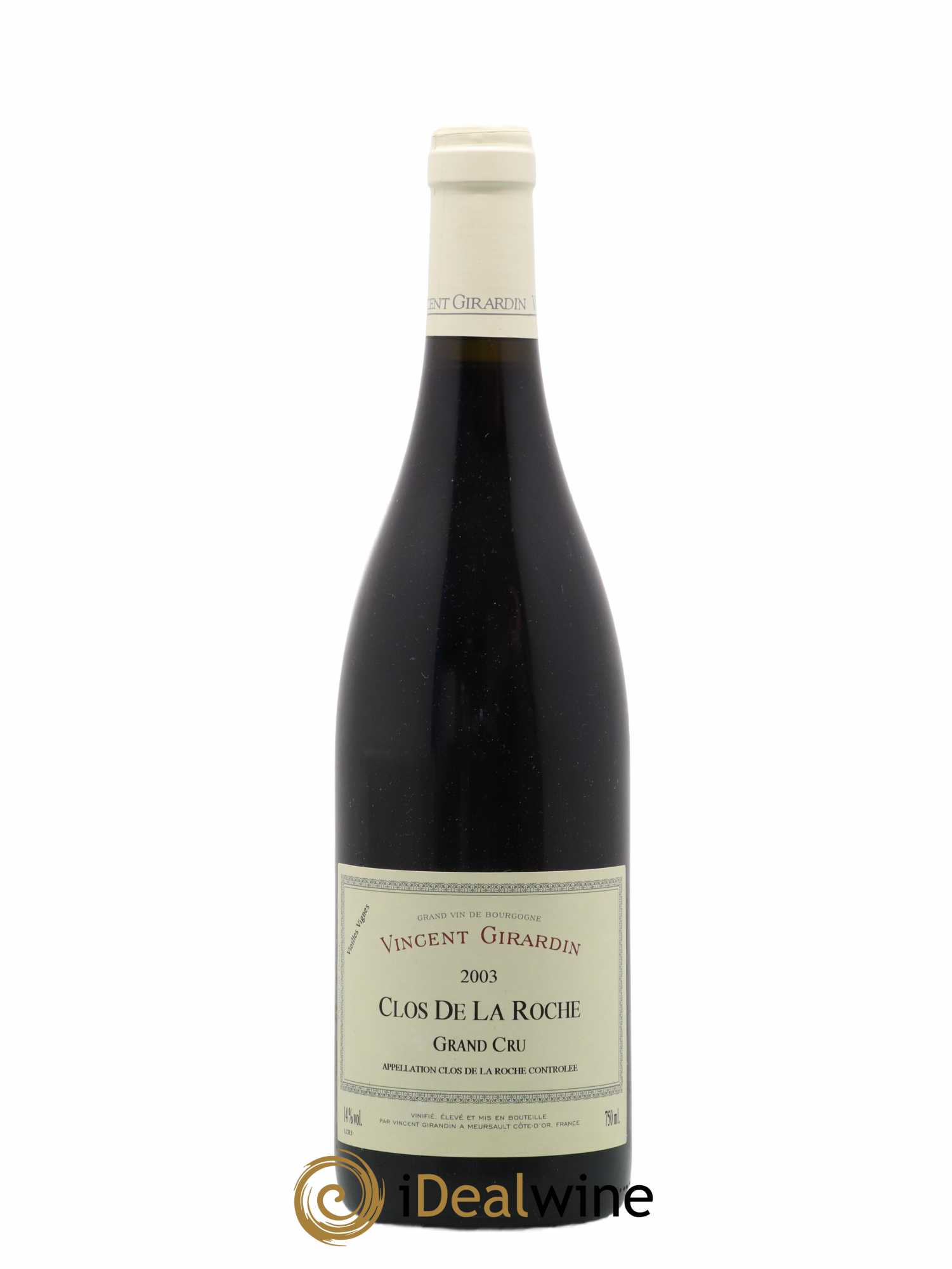 Clos de la Roche Grand Cru Vincent Girardin (Domaine) 2003 - Lot de 1 bouteille - 0