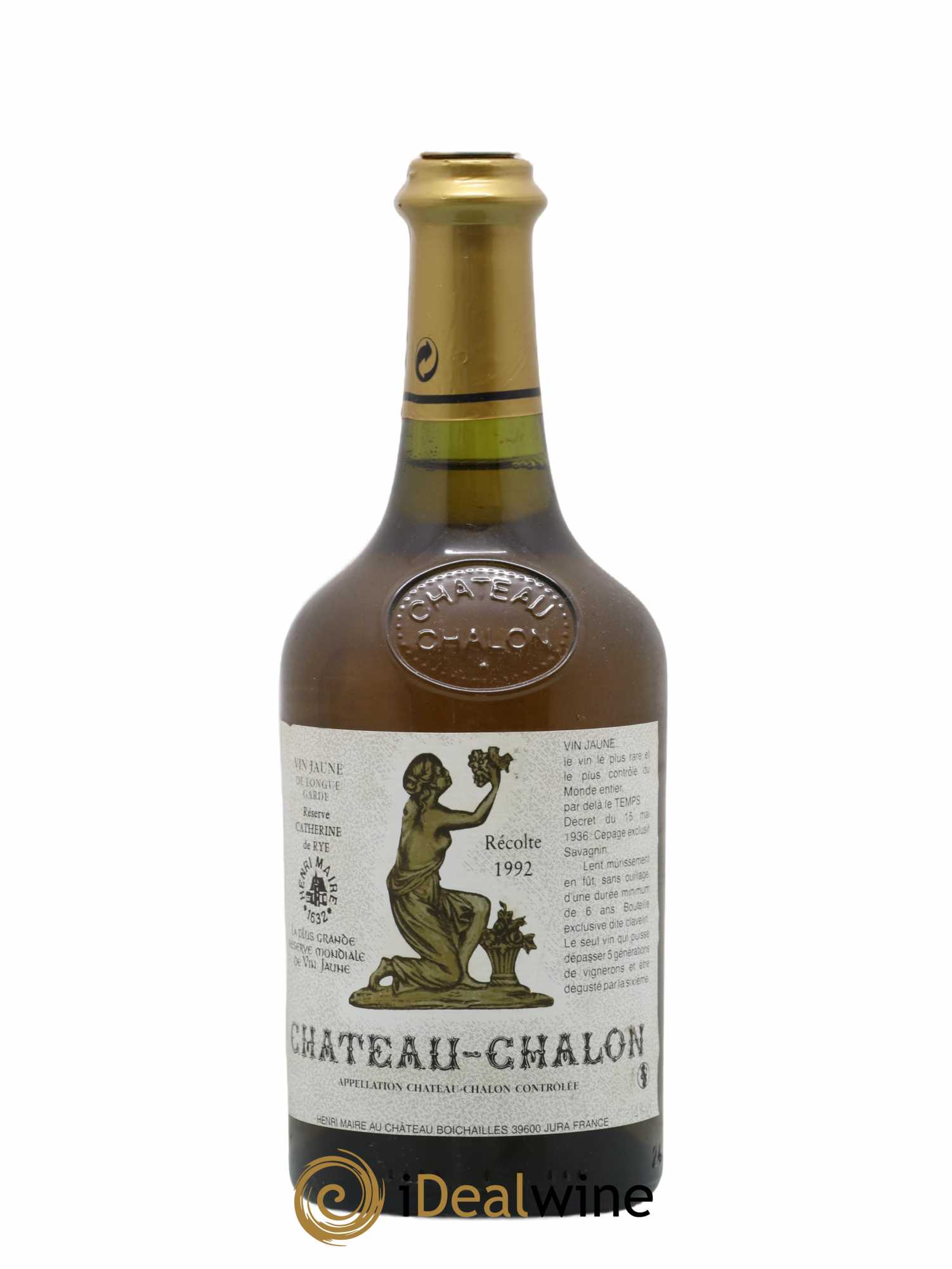 Château-Chalon Henri Maire 1992 - Lot de 1 bouteille - 0