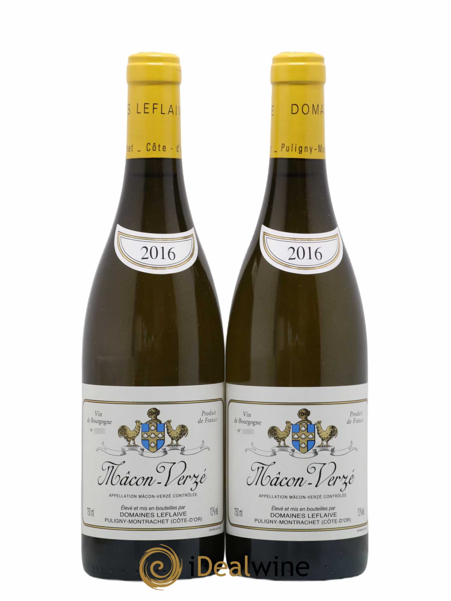 Mâcon Verzé Leflaive (Domaine) 2016 - Lot de 2 bouteilles - 0
