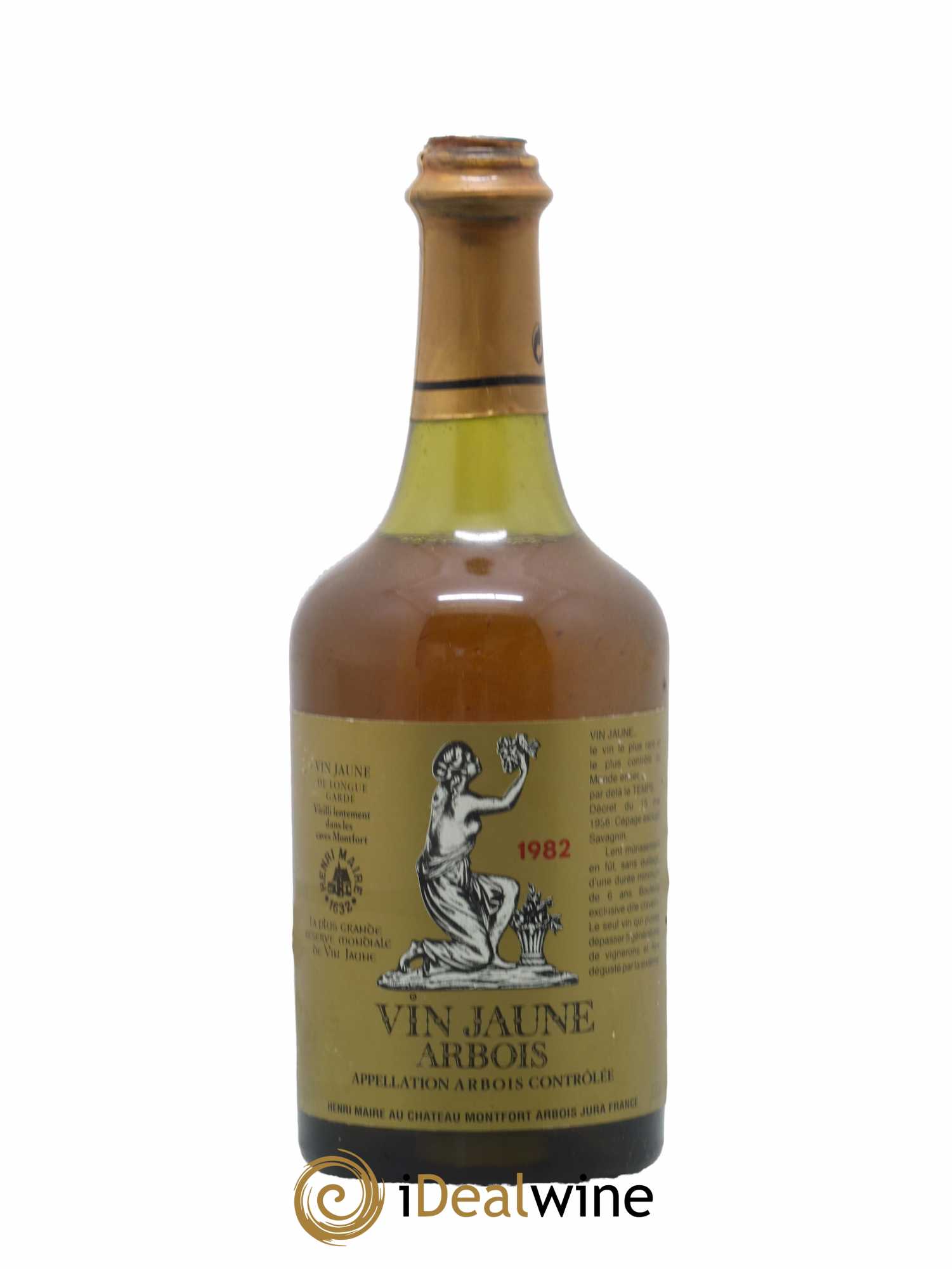 Arbois Vin Jaune Henri Maire 1982 - Posten von 1 Flasche - 0