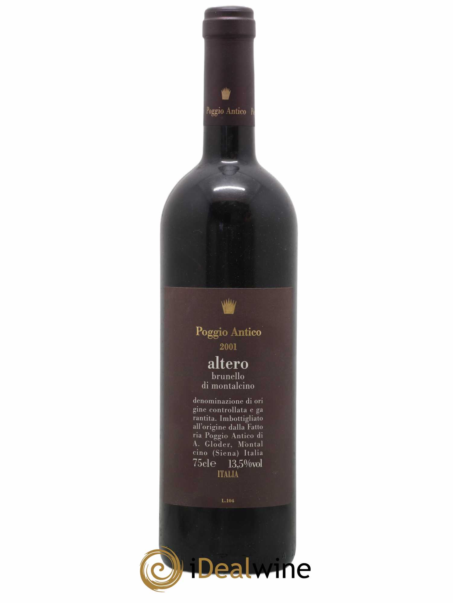 Brunello di Montalcino DOCG Poggio Antico Altero 2001 - Lot de 1 bouteille - 0