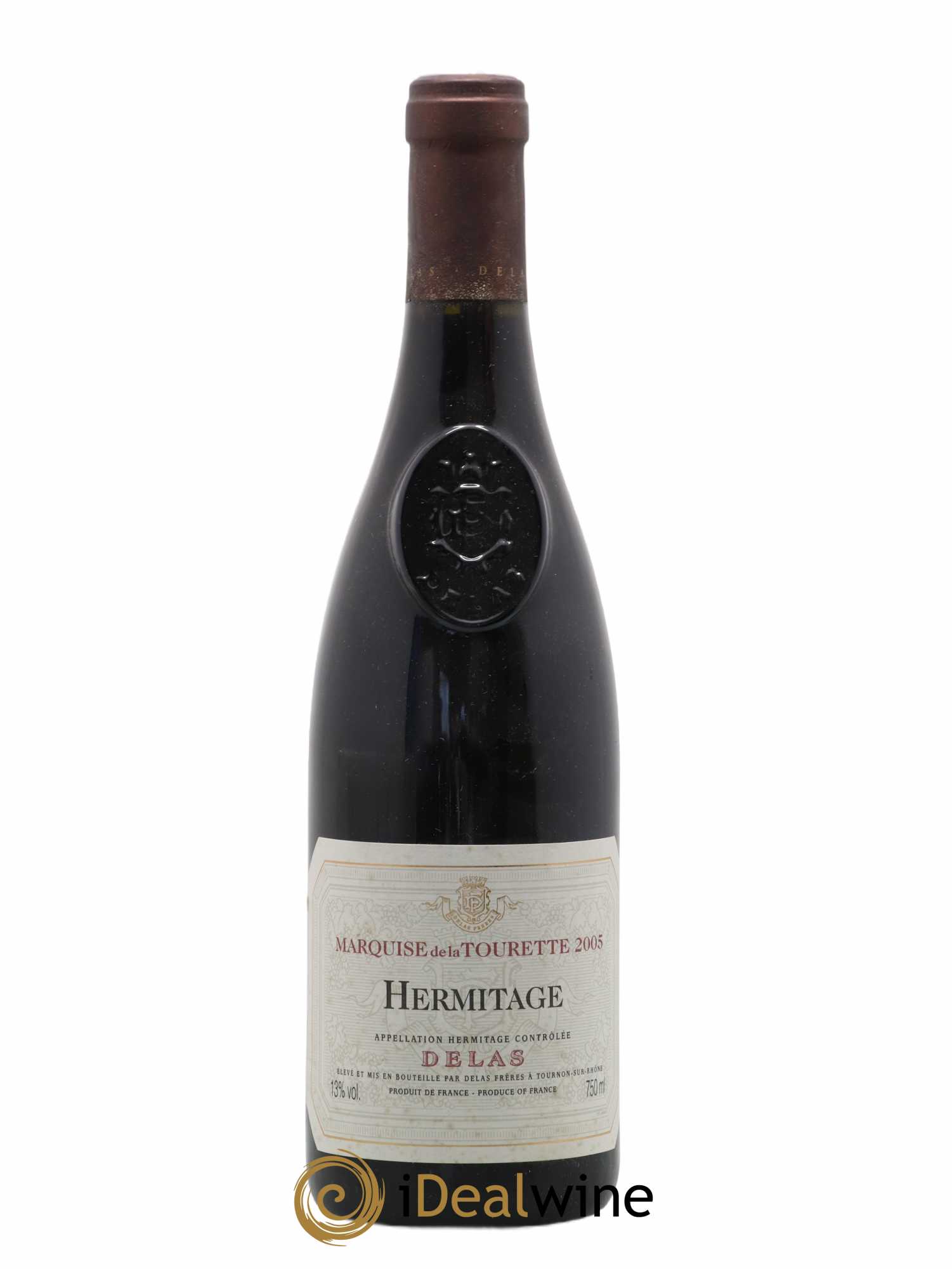 Hermitage Marquise de la Tourette Delas Frères 2005 - Lot de 1 bouteille - 0