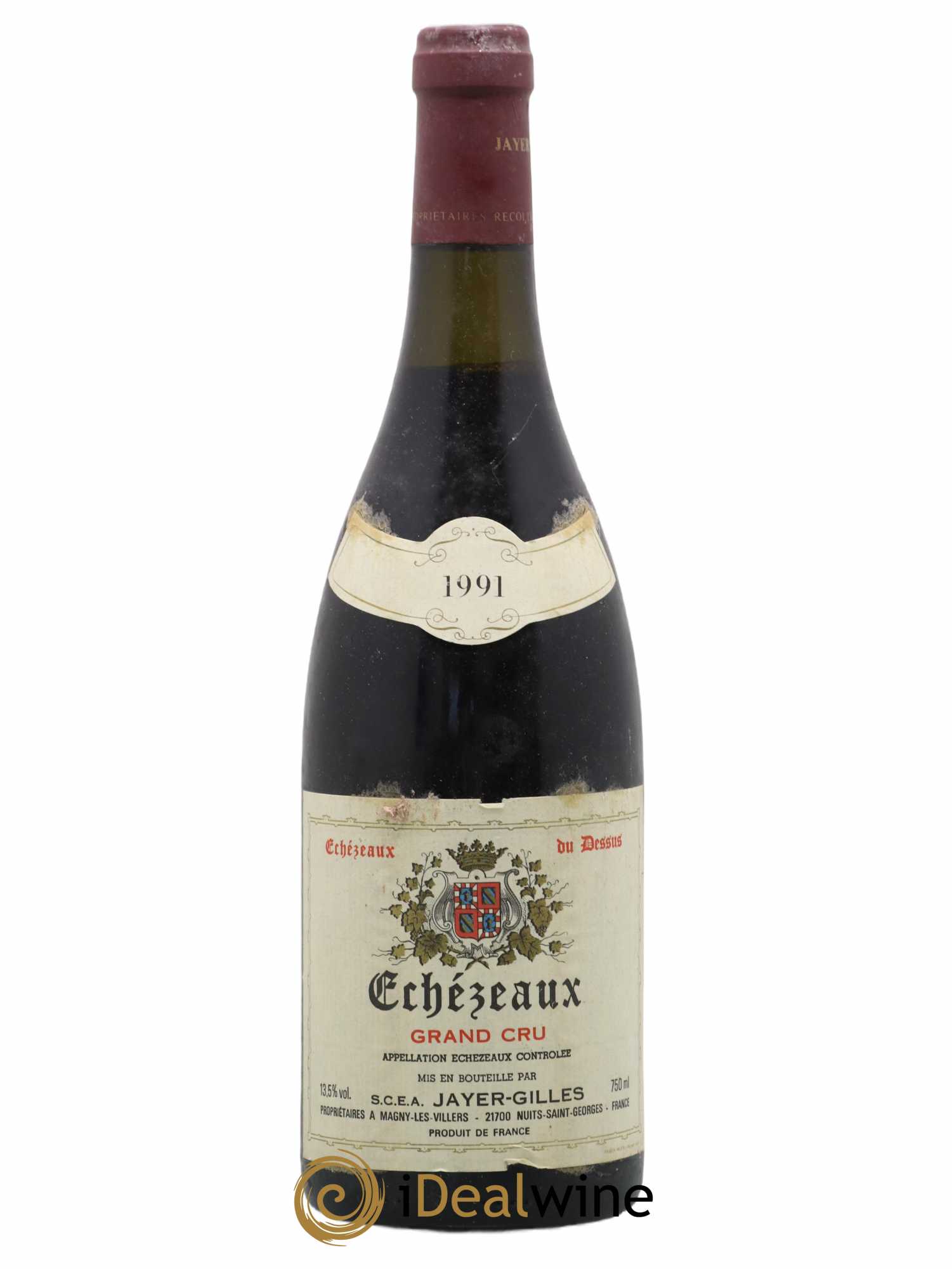 Echezeaux Grand Cru Jayer-Gilles 1991 - Lot de 1 bouteille - 0