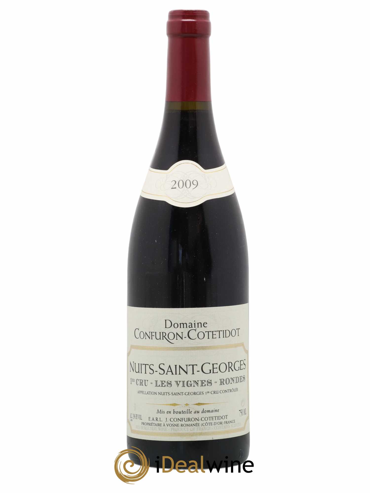Nuits-Saint-Georges 1er Cru Les Vignes Rondes Confuron-Cotetidot 2009 - Lot de 1 bouteille - 0