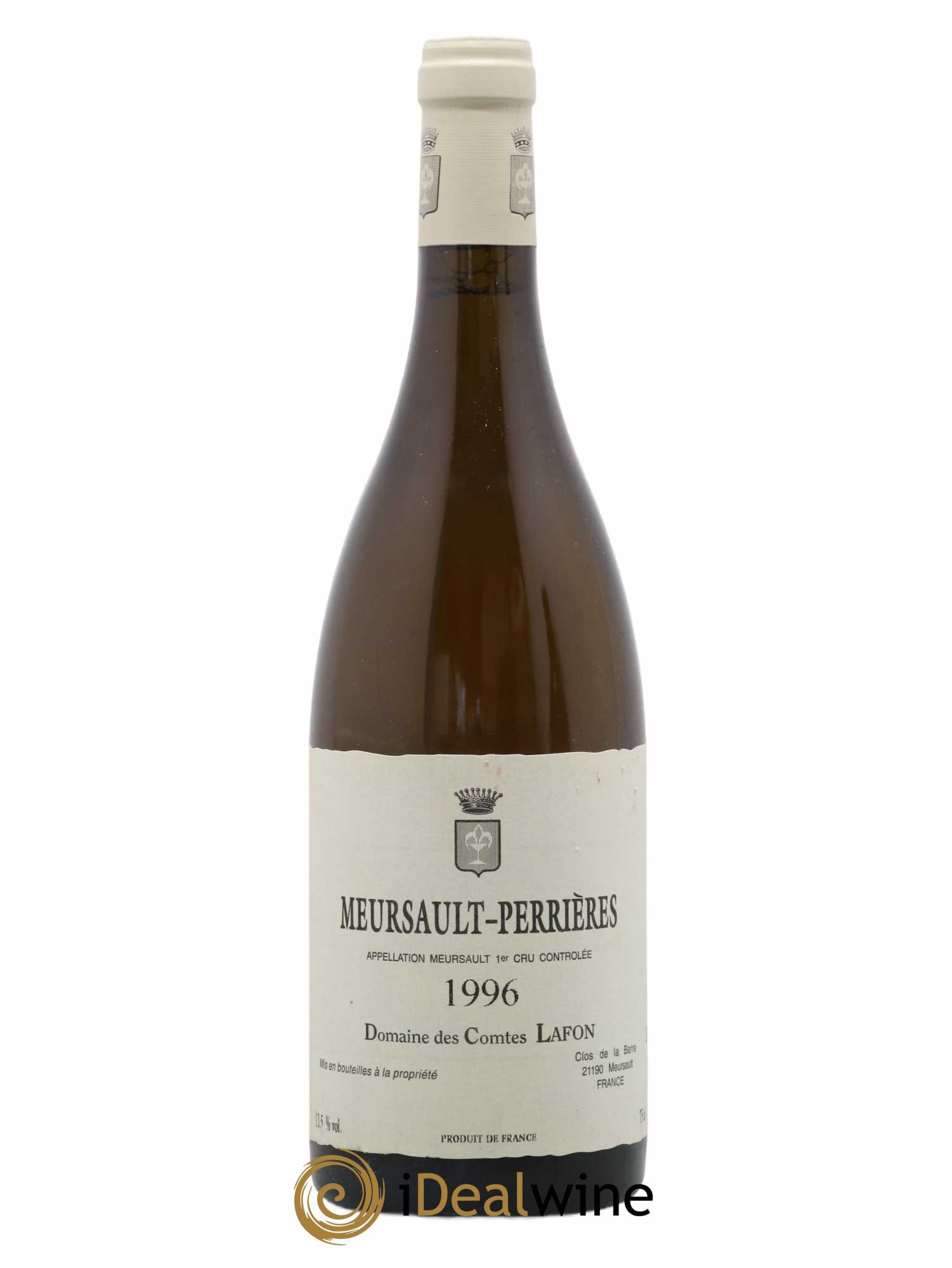 Meursault 1er Cru Perrières Comtes Lafon (Domaine des) 1996 - Lot de 1 bouteille - 0
