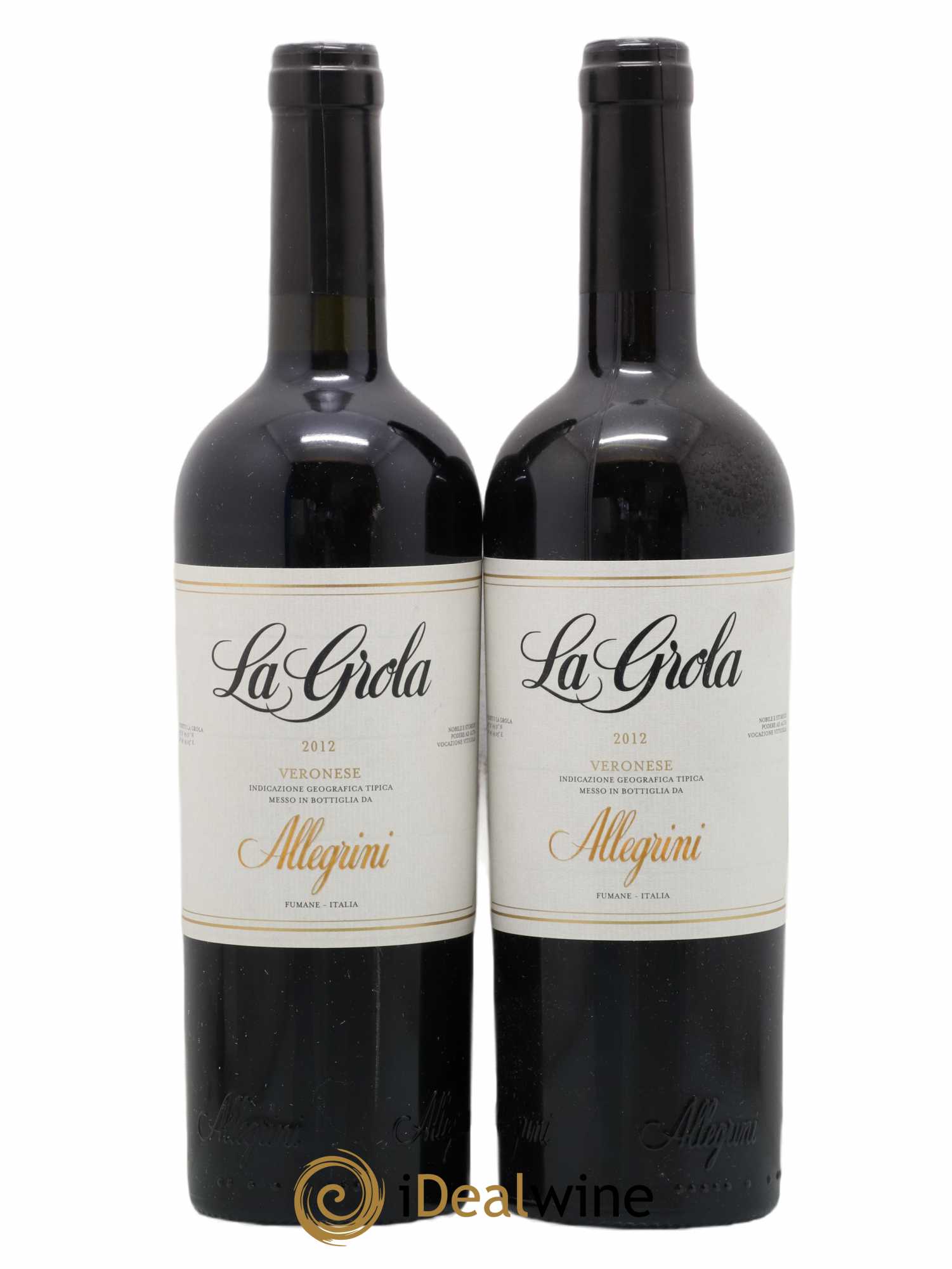 Italie Veronese La Grola Allegrini 2012 - Posten von 2 Flaschen - 0