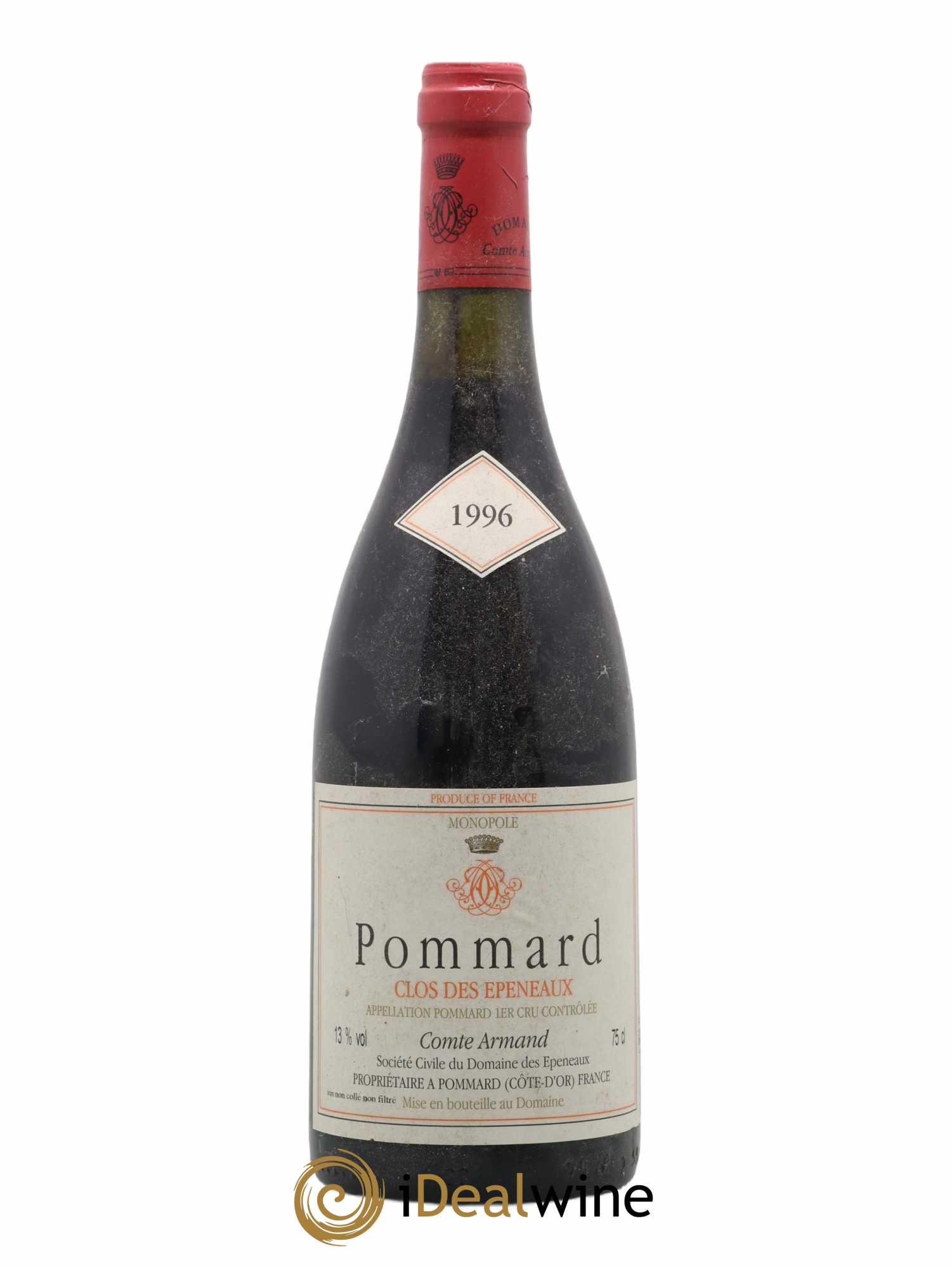 Pommard 1er Cru Clos des Epeneaux Comte Armand 1996 - Lot de 1 bouteille - 0