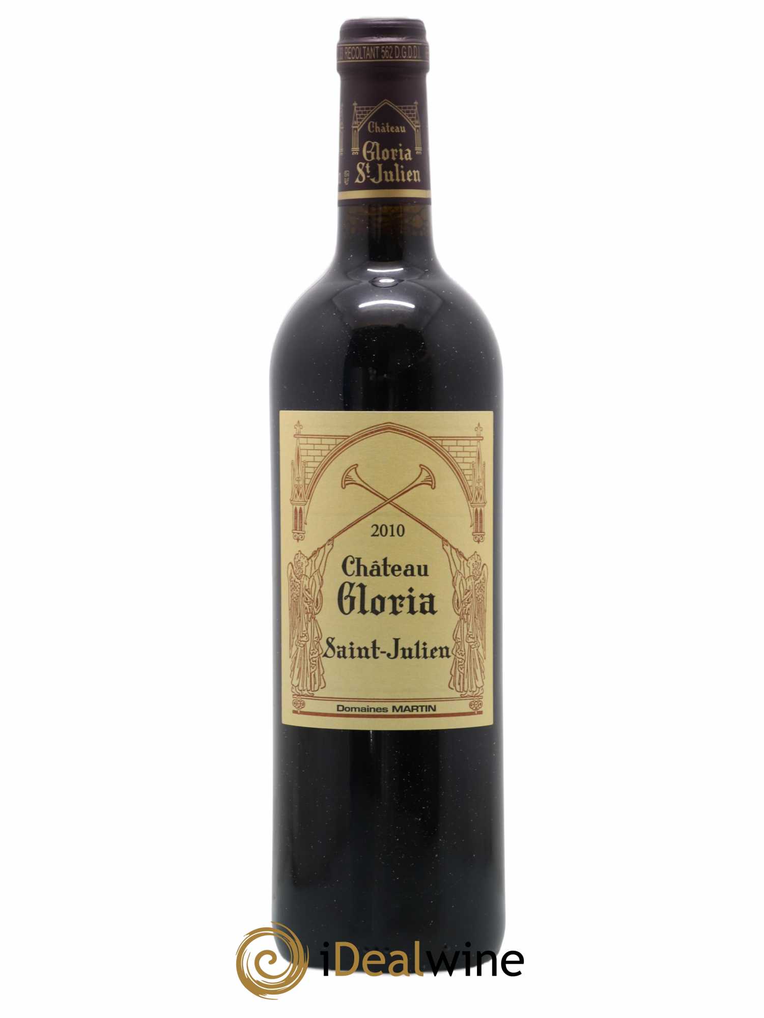 Château Gloria 2010 - Lot de 1 bouteille - 0