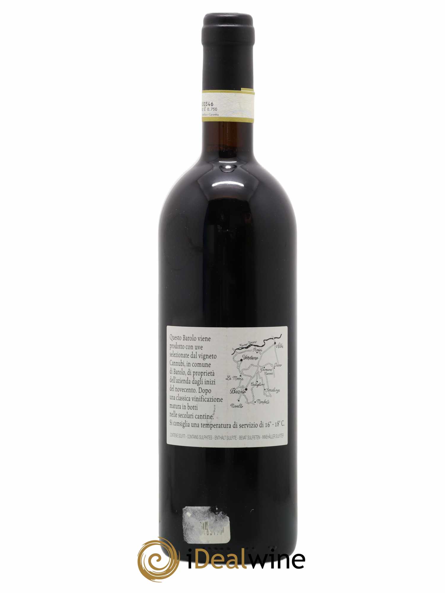 Barolo DOCG Cannubi Comm. Giovan Battista Burlotto 2009 - Lot de 1 bouteille - 1
