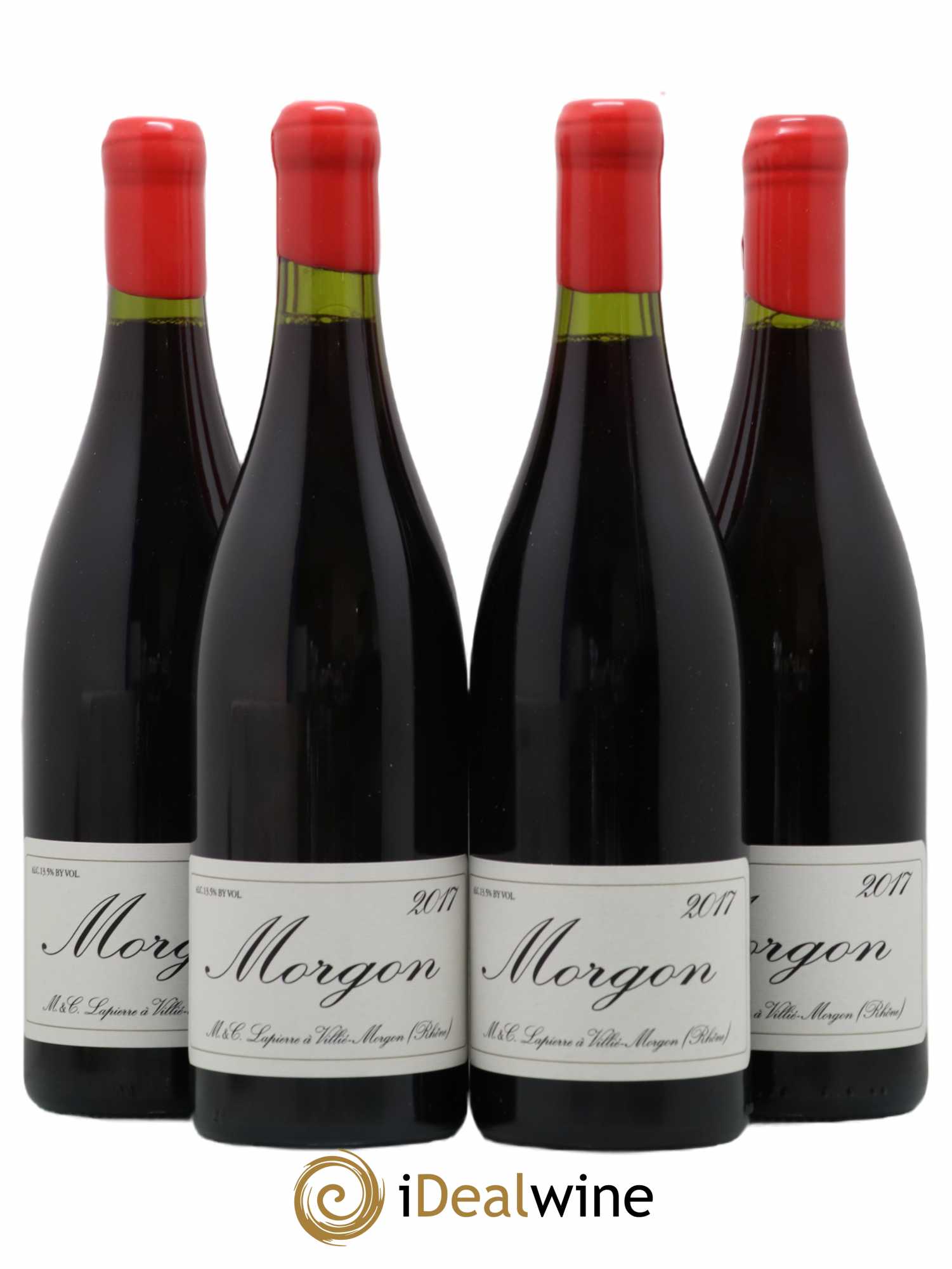 Morgon Marcel Lapierre (Domaine) 2017 - Lot de 4 bouteilles - 0