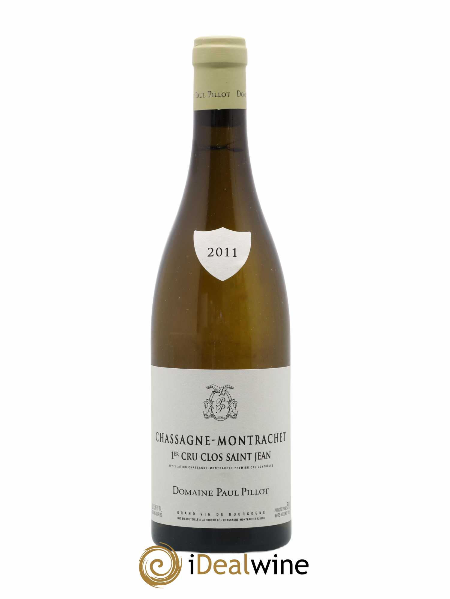 Chassagne-Montrachet 1er Cru Clos Saint-Jean Paul Pillot (Domaine) 2011 - Lot de 1 bouteille - 0