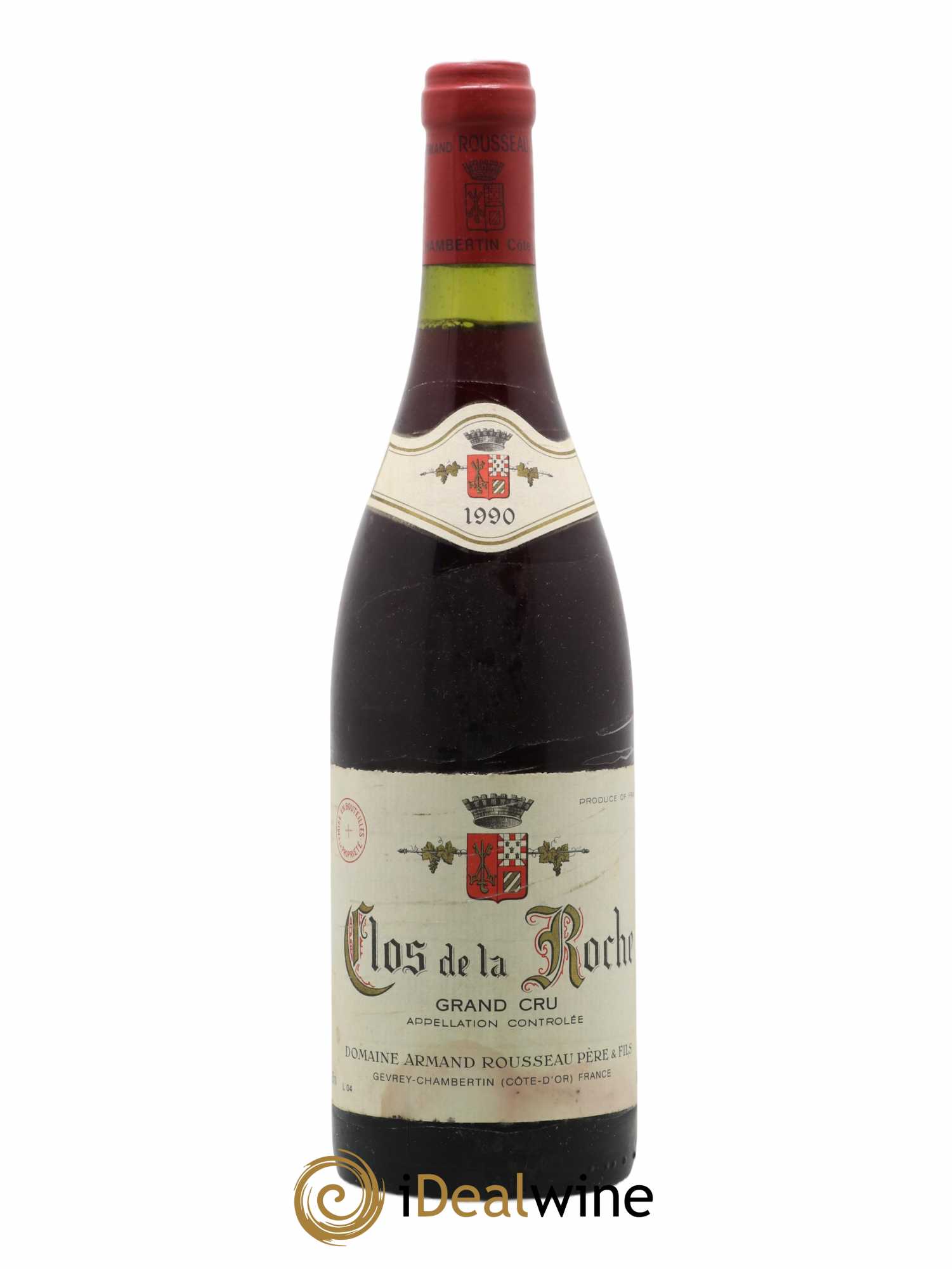 Clos de la Roche Grand Cru Armand Rousseau (Domaine) 1990 - Lot de 1 bouteille - 0