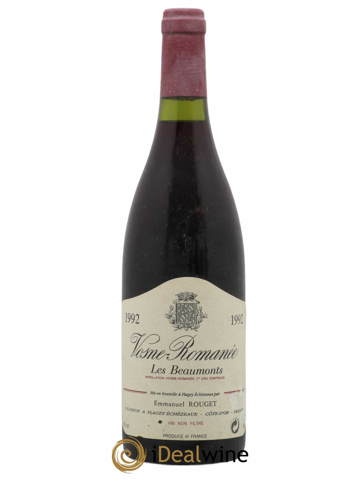 Vosne-Romanée 1er Cru Les Beaumonts Emmanuel Rouget (sans prix de réserve) 1992 - Lot de 1 bouteille - 0