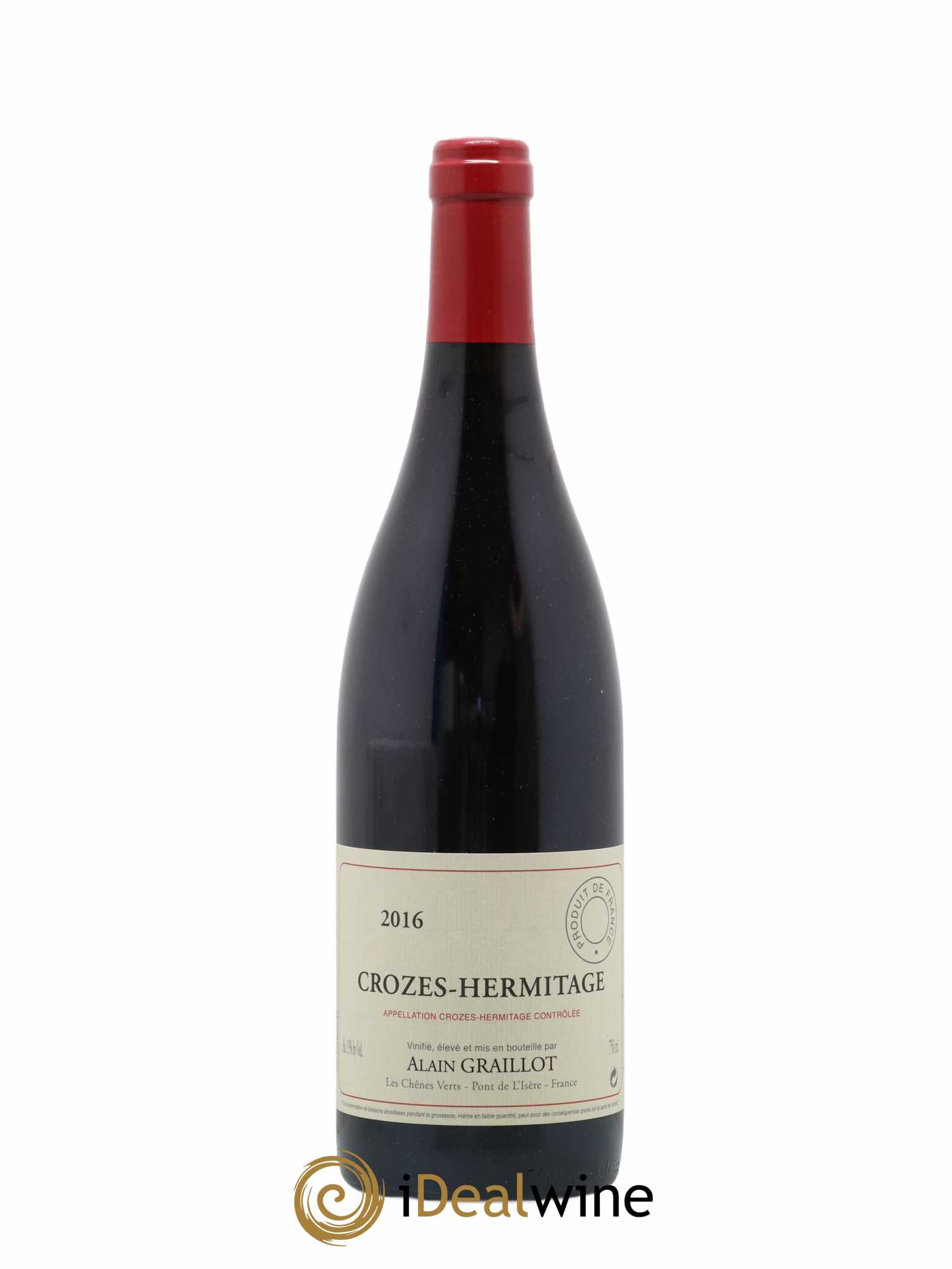 Crozes-Hermitage Domaine Graillot 2016 - Lot de 1 bouteille - 0