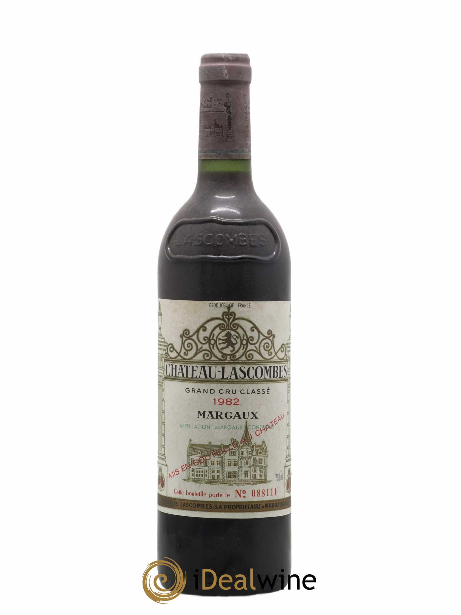 Château Lascombes 2ème Grand Cru Classé 1982 - Lot de 1 bouteille - 0