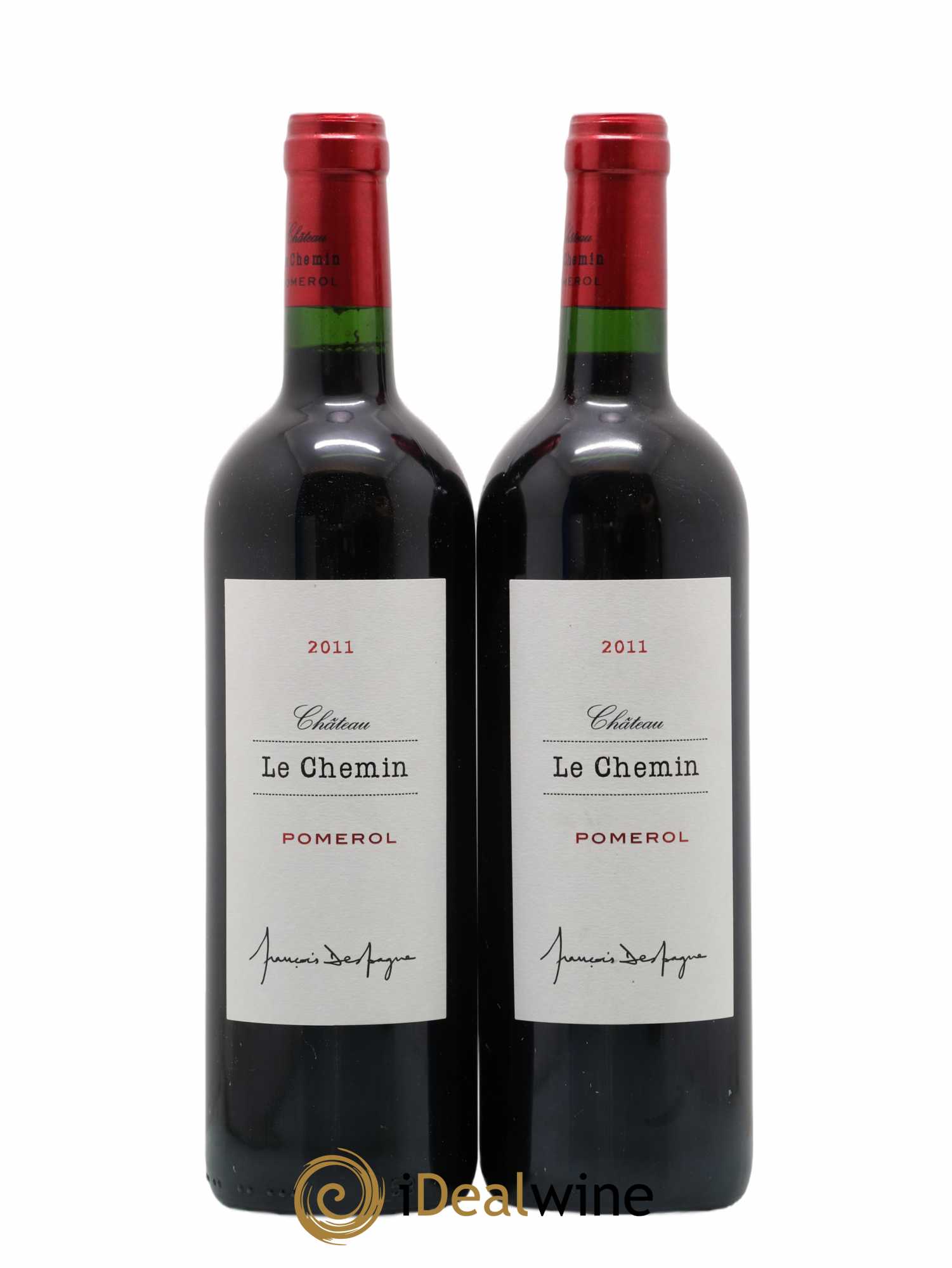 Château Le Chemin 2011 - Lot de 2 bouteilles - 0