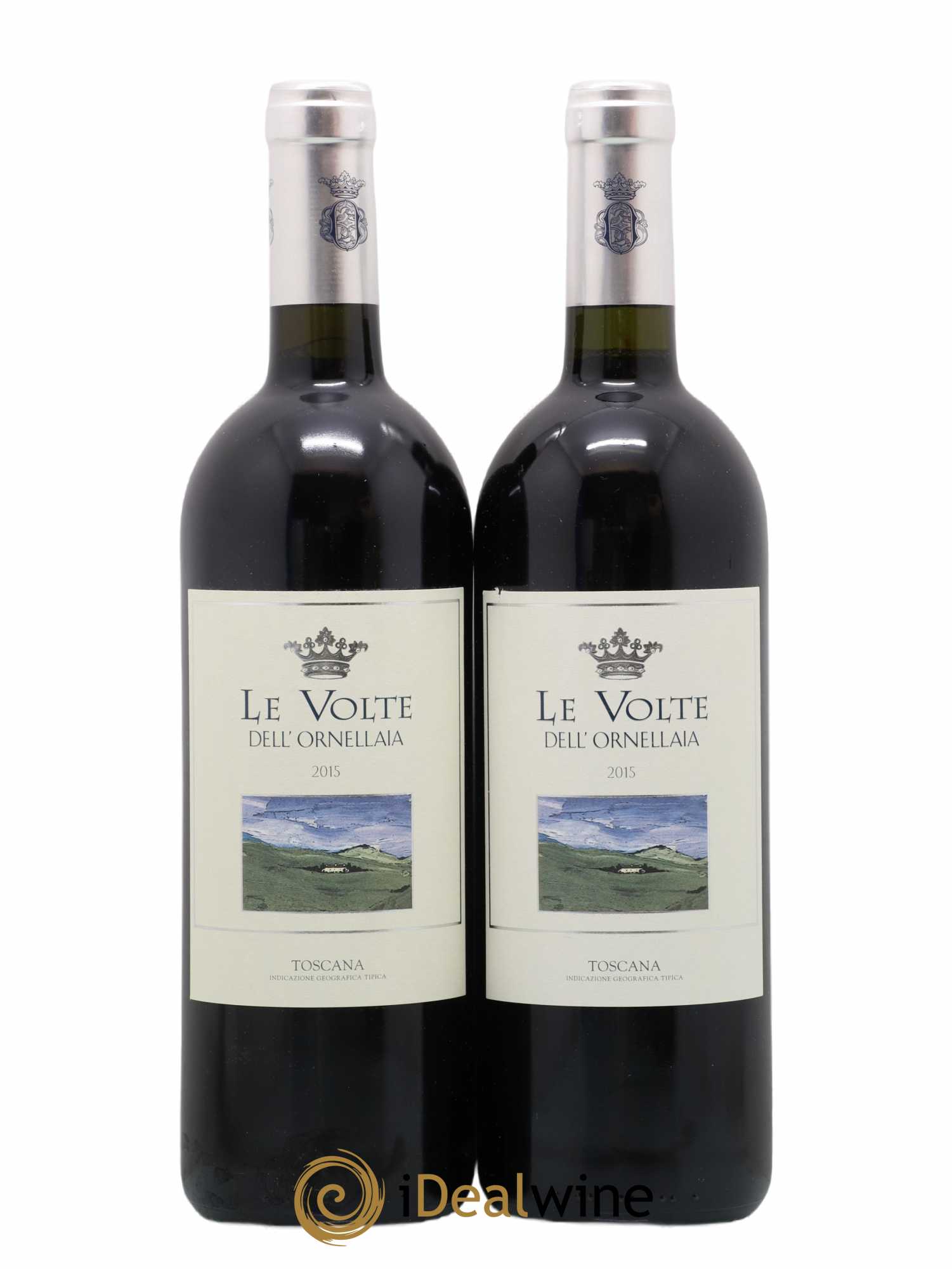 Toscana IGT Tenuta Dell'Ornellaia Le Volte dell'Ornellia Frescobaldi 2015 - Lot de 2 bouteilles - 0