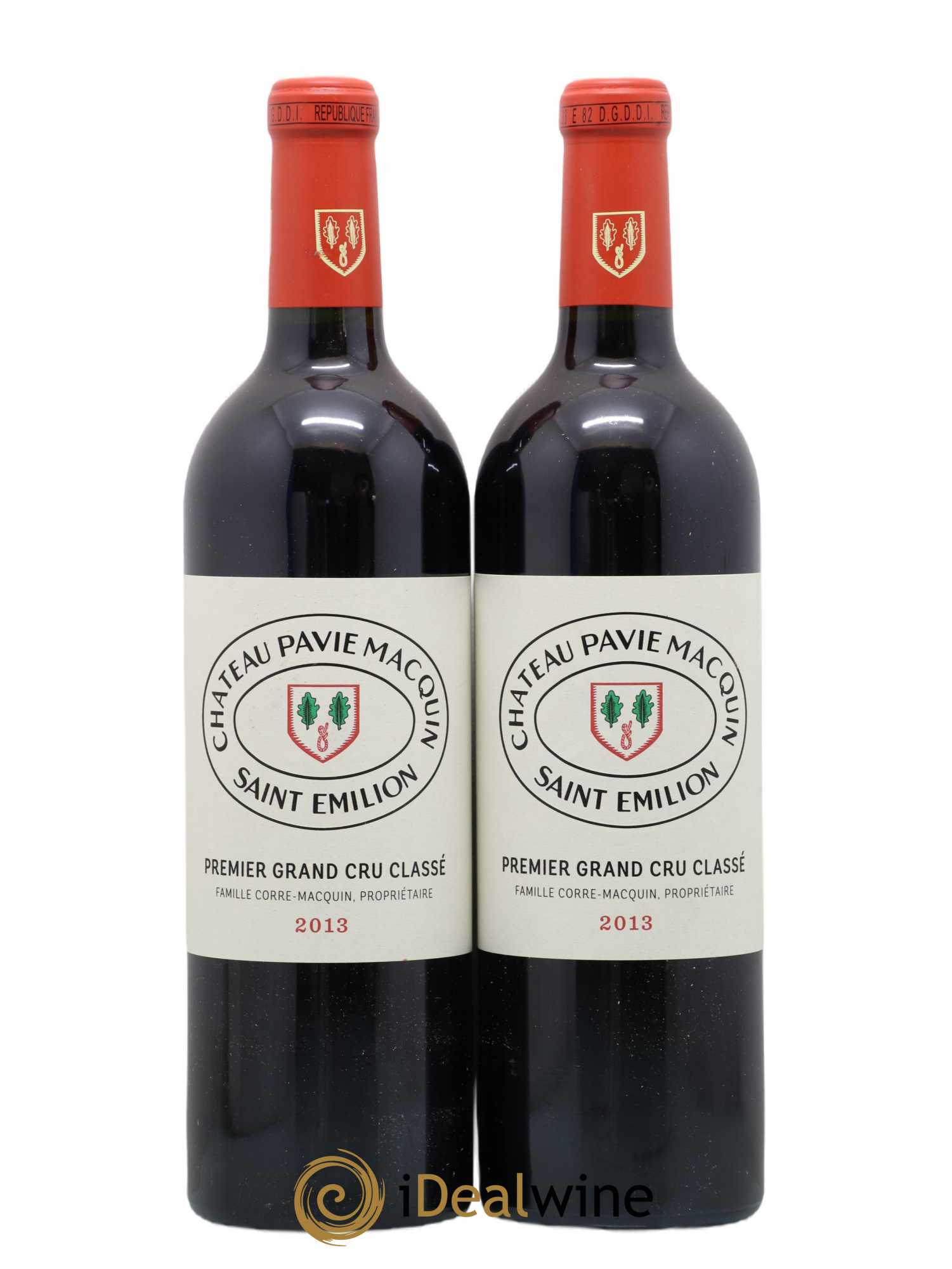 Château Pavie Macquin 1er Grand Cru Classé B 2013 - Lot de 2 bouteilles - 0