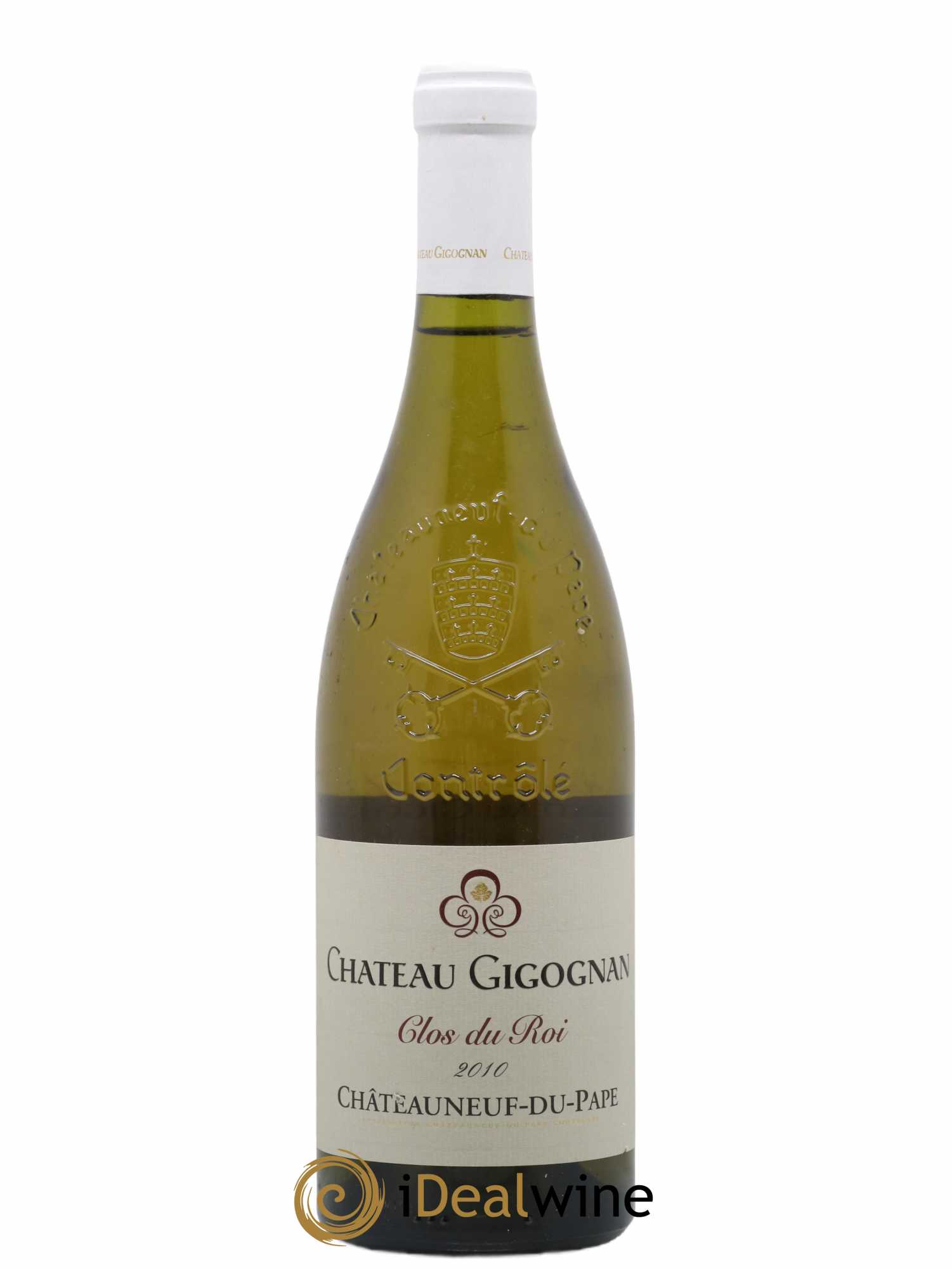 Châteauneuf-du-Pape Clos du Roi Château Gigognan 2010 - Posten von 1 Flasche - 0