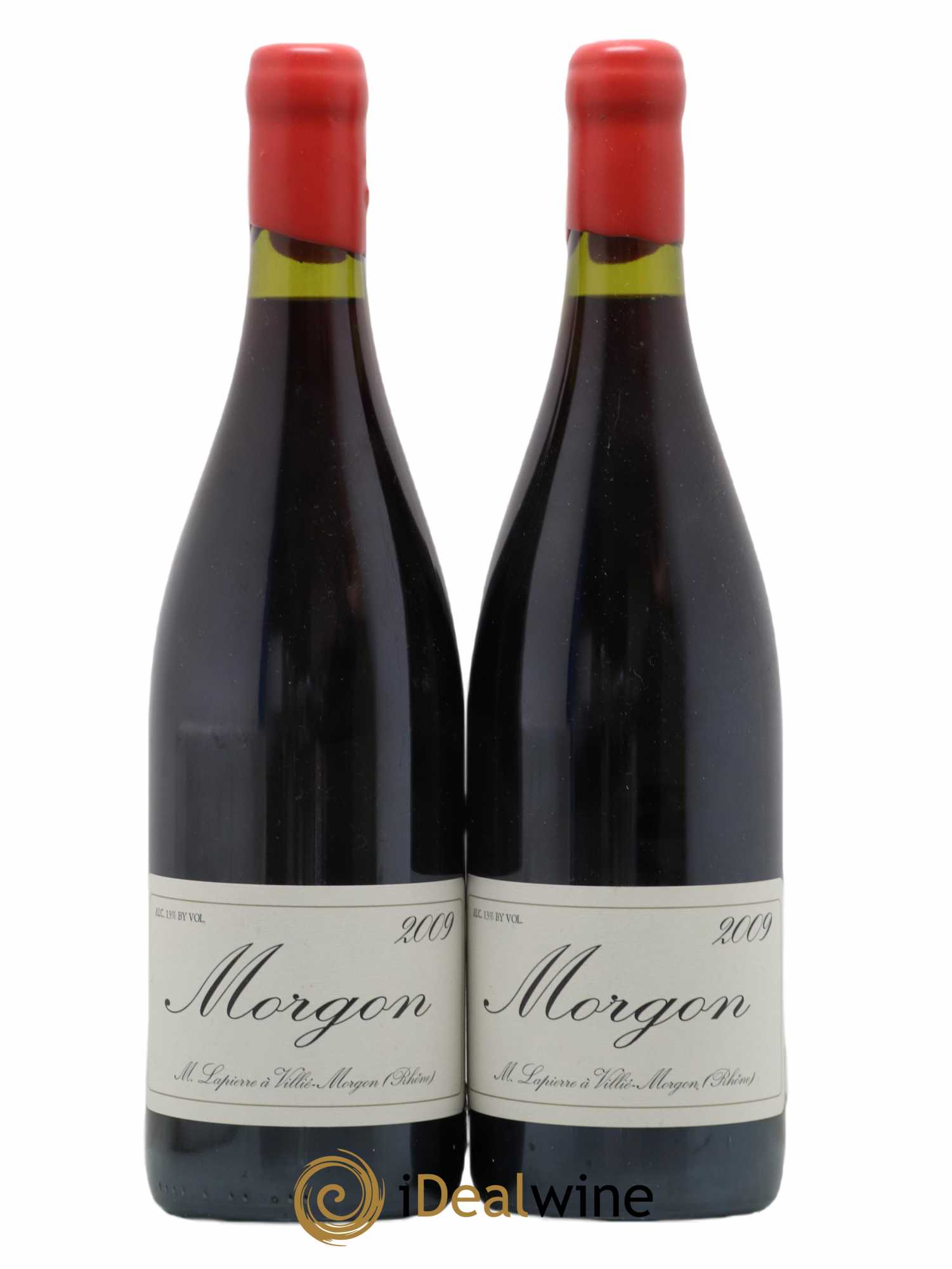 Morgon Marcel Lapierre (Domaine) 2009 - Lot de 2 bouteilles - 0