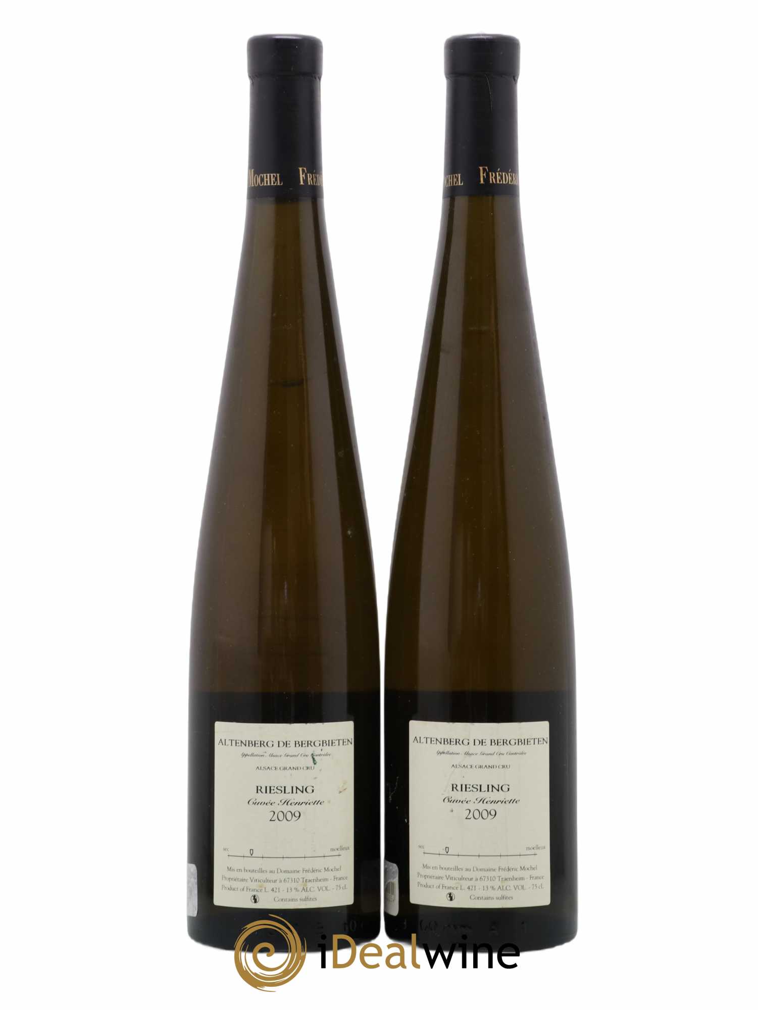 Alsace Grand Cru Altenberg de Bergbieten cuvée Henriette Domaine Mochel 2009 - Posten von 2 Flaschen - 1