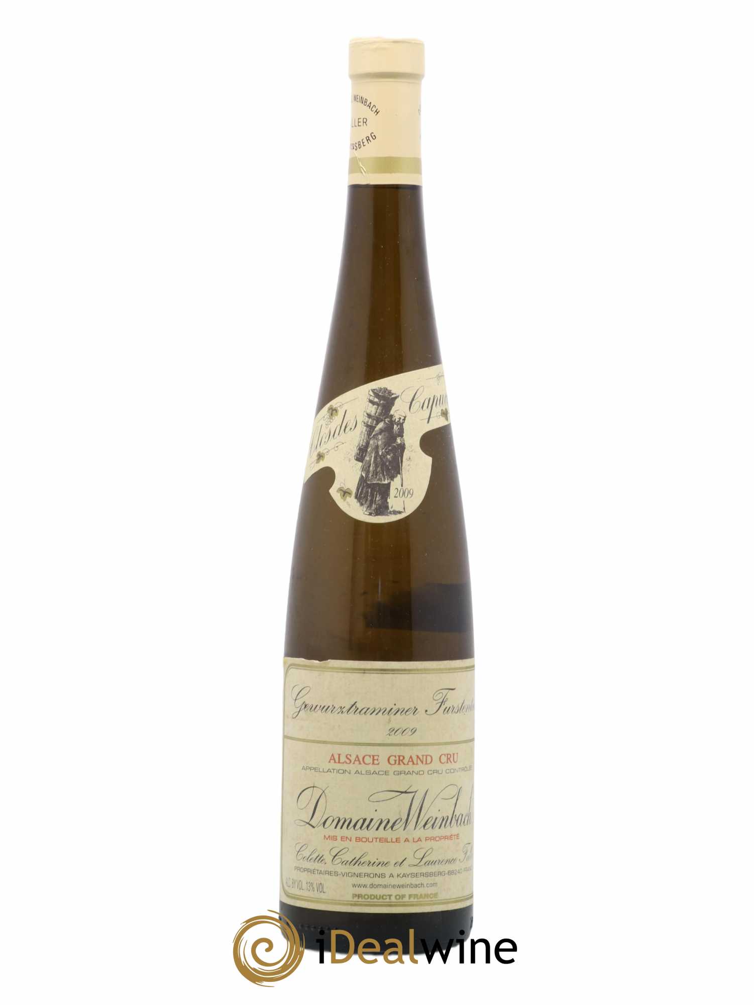 Alsace Grand Cru Gewurztraminer Furstentum Weinbach (Domaine) 2009 - Lot de 1 bouteille - 0