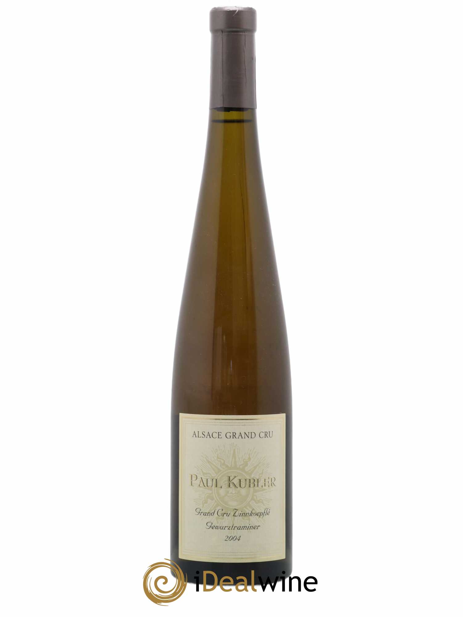 Gewurztraminer Grand Cru Zinnkoepflé Paul Kubler 2004 - Lot de 1 bouteille - 0