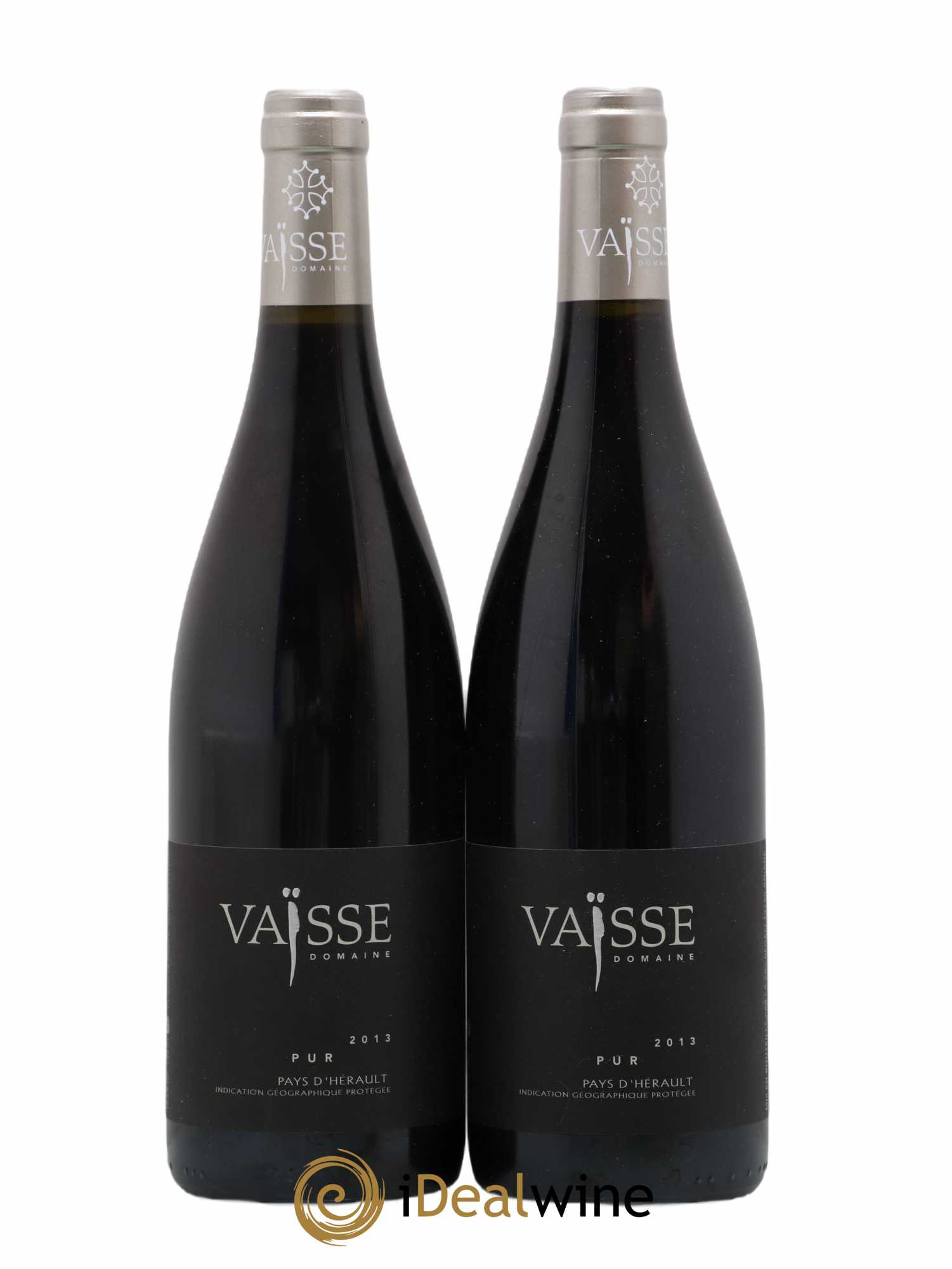 Pays d'Hérault Pur Vaisse (Domaine) 2013 - Lot de 2 bouteilles - 0
