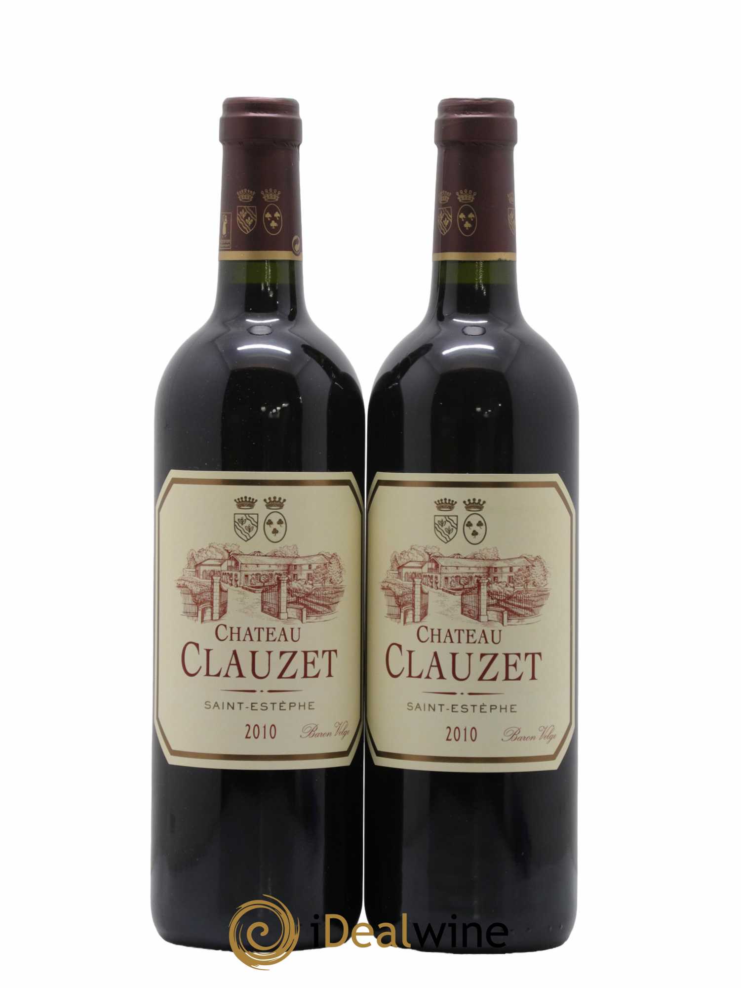 Château Clauzet 2010 - Lot de 2 bouteilles - 0