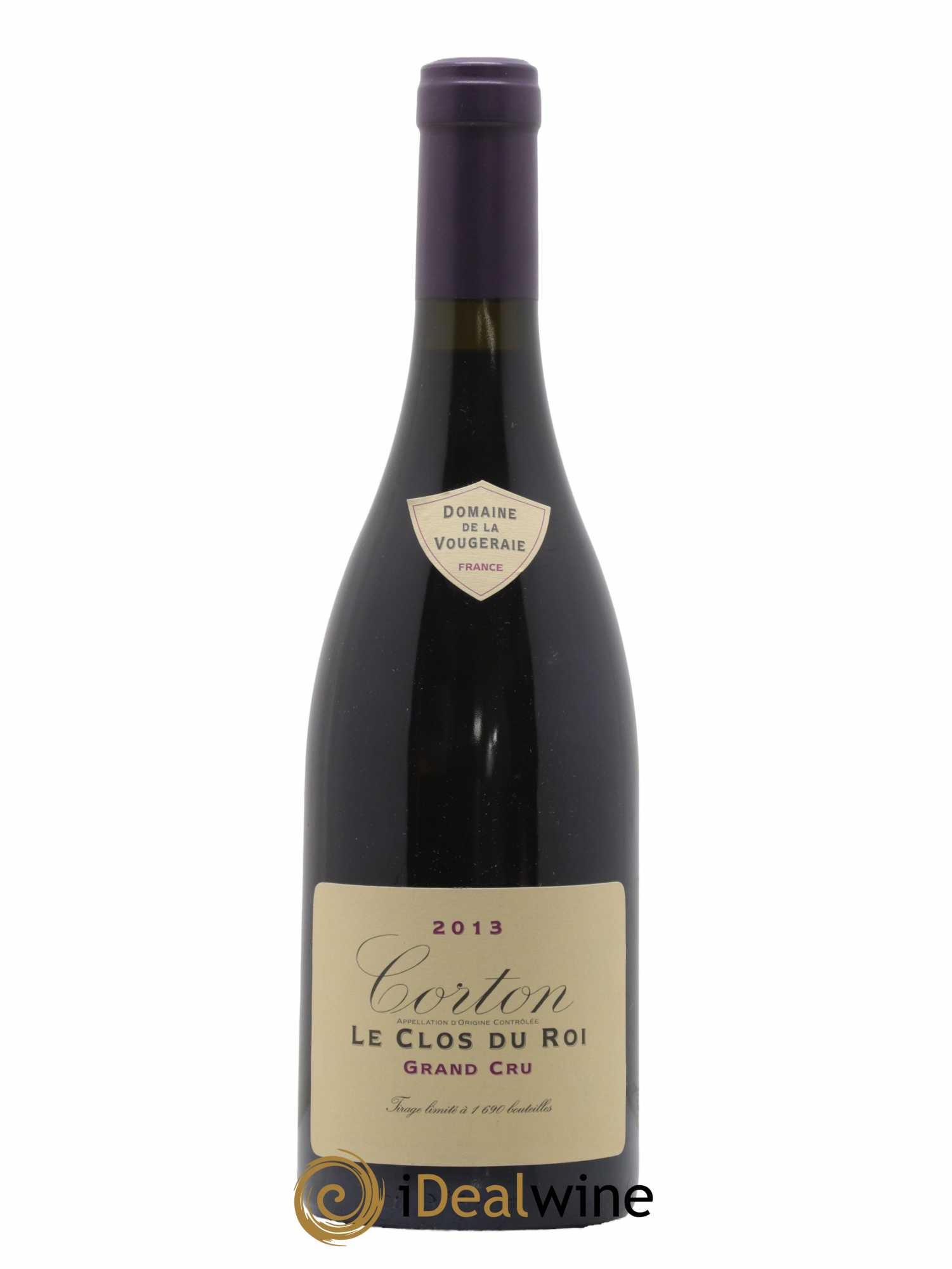 Corton Grand Cru Le Clos du Roi La Vougeraie 2013 - Lot de 1 bouteille - 0