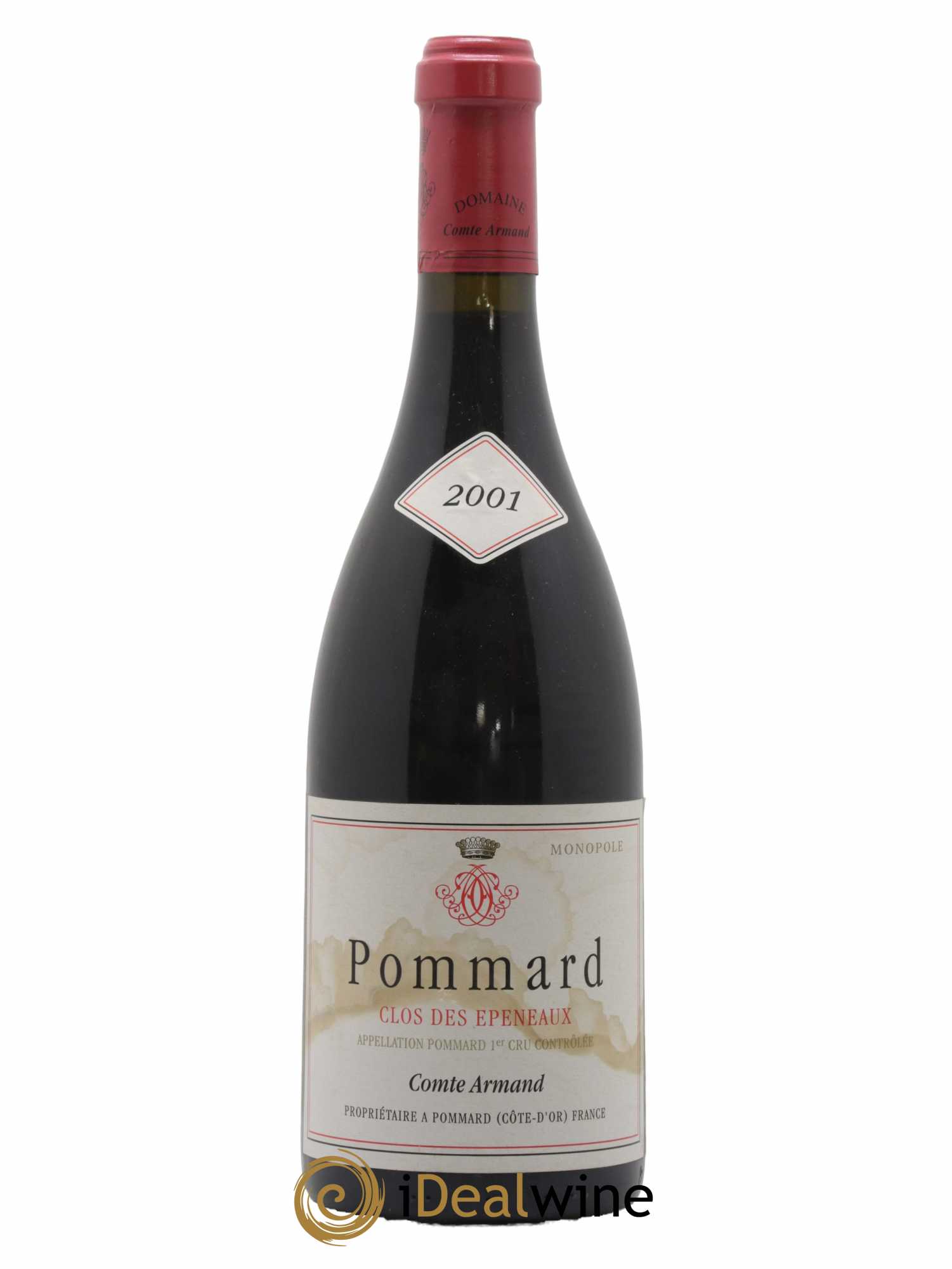 Pommard 1er Cru Clos des Epeneaux Comte Armand 2001 - Lot de 1 bouteille - 0