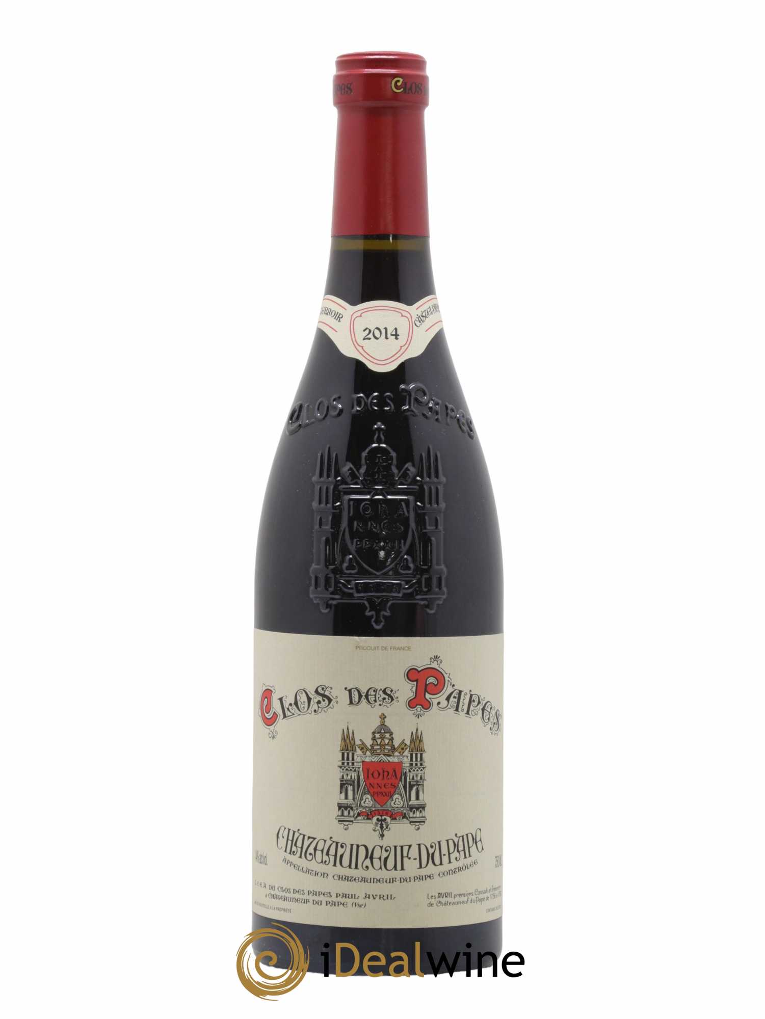 Châteauneuf-du-Pape Clos des Papes - Paul Avril 2014 - Lot de 1 bouteille - 0